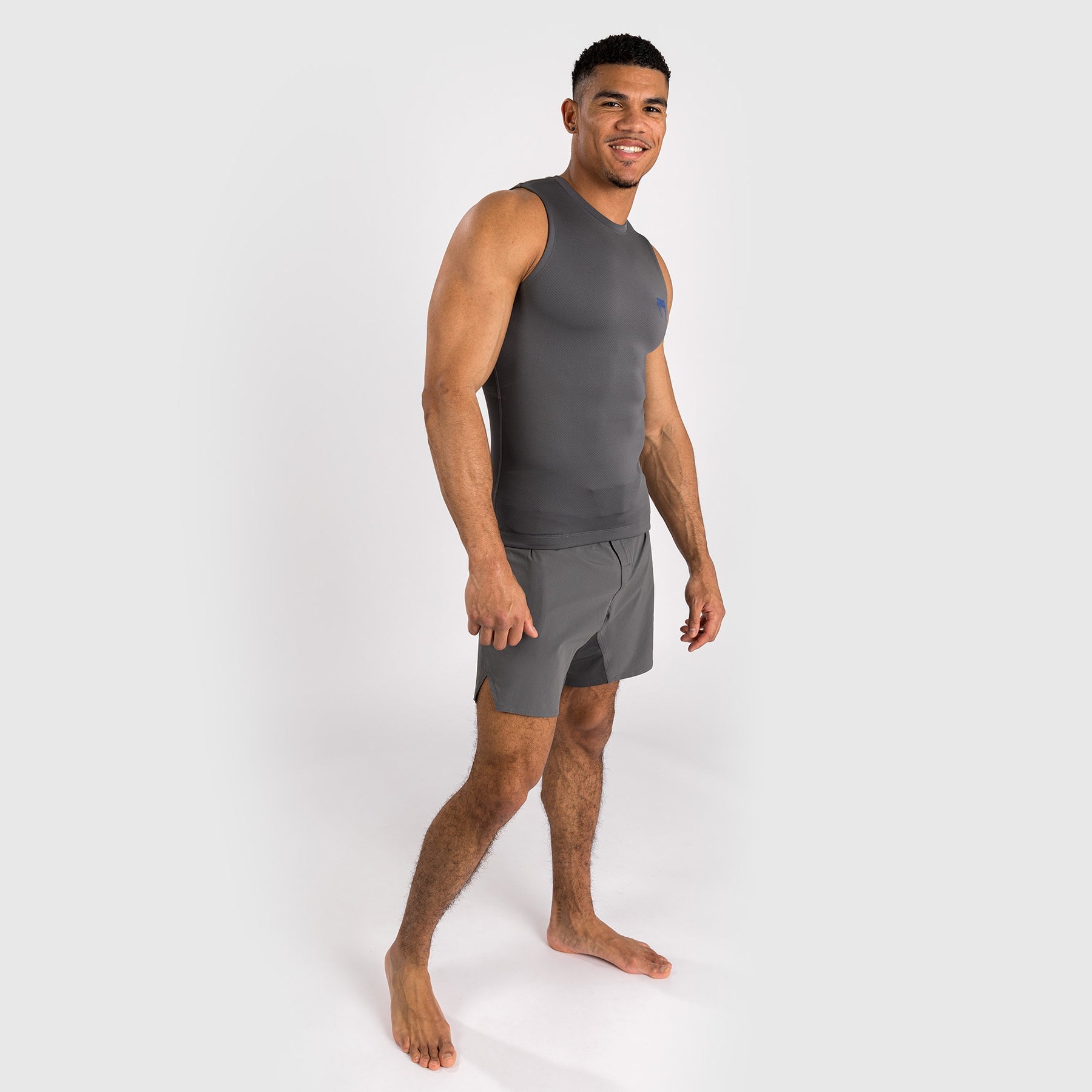 Venum Contender Men’s Sleeveless Rashguard - Grey  product-type_Compression T-Shirts Venum