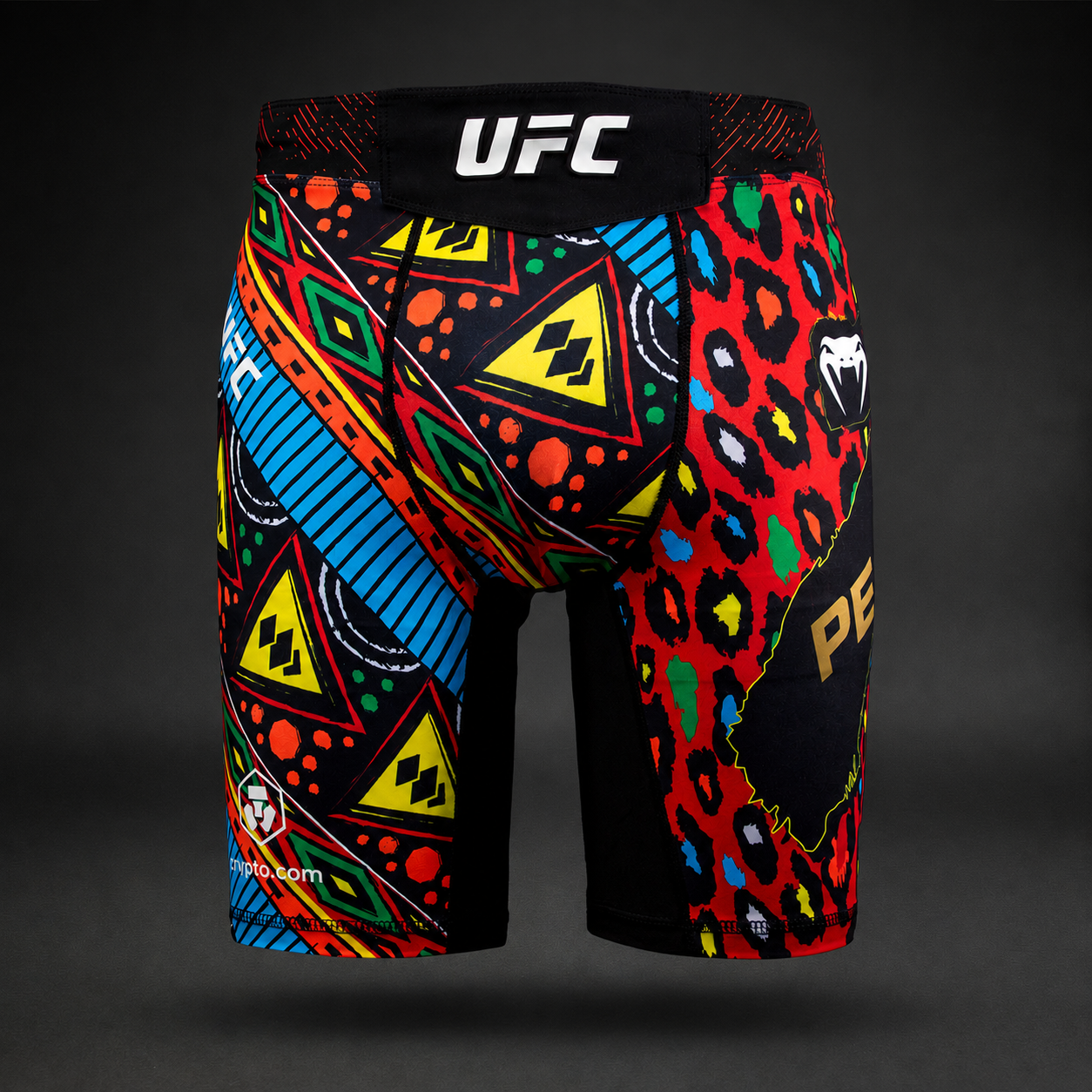 Men's UFC Unrivaled by Red Venum Alex Pereira Third Edition Vale Tudo Short