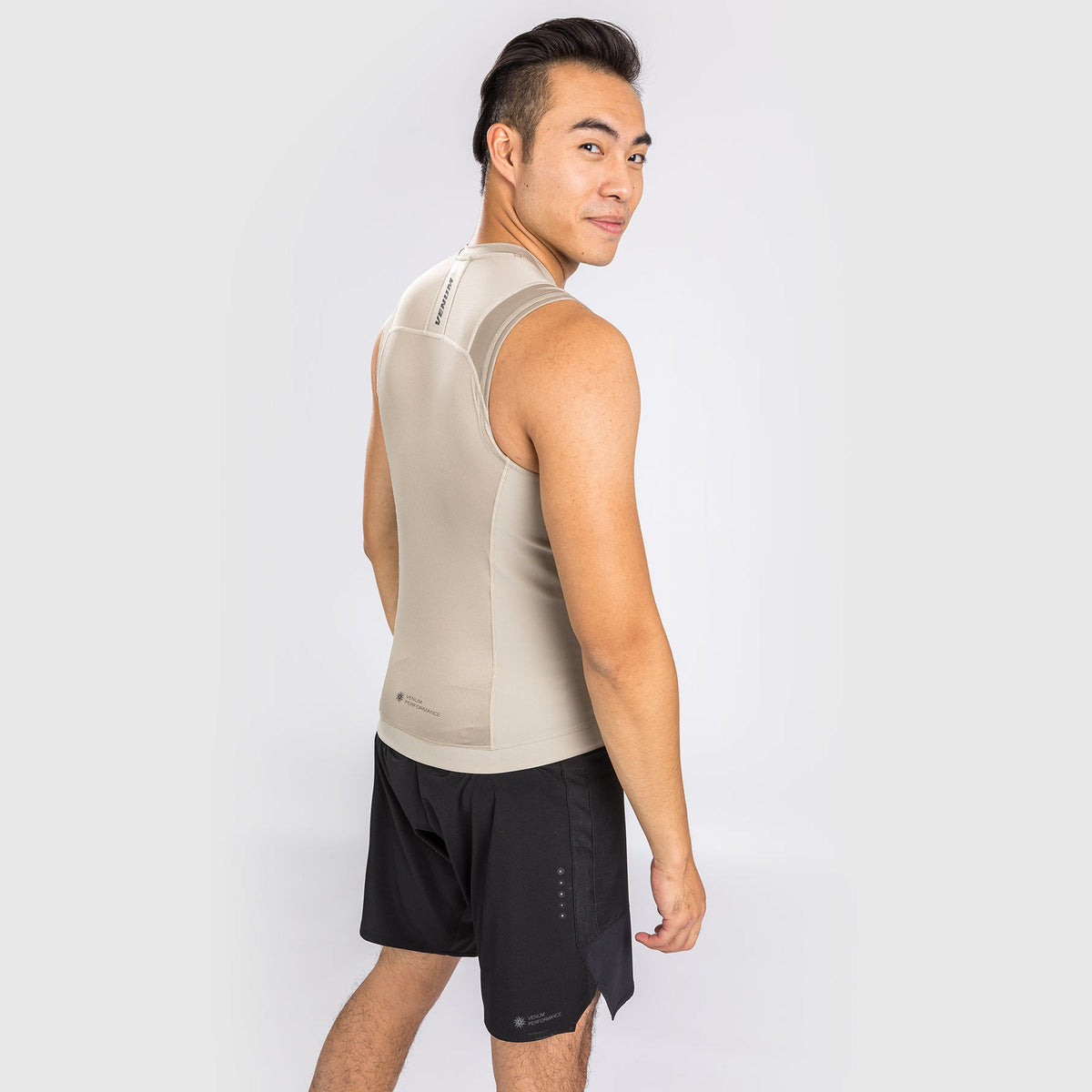 Venum G-Fit Air Rashguard Sleeveless - Sand  product-type_Compression T-Shirts Venum