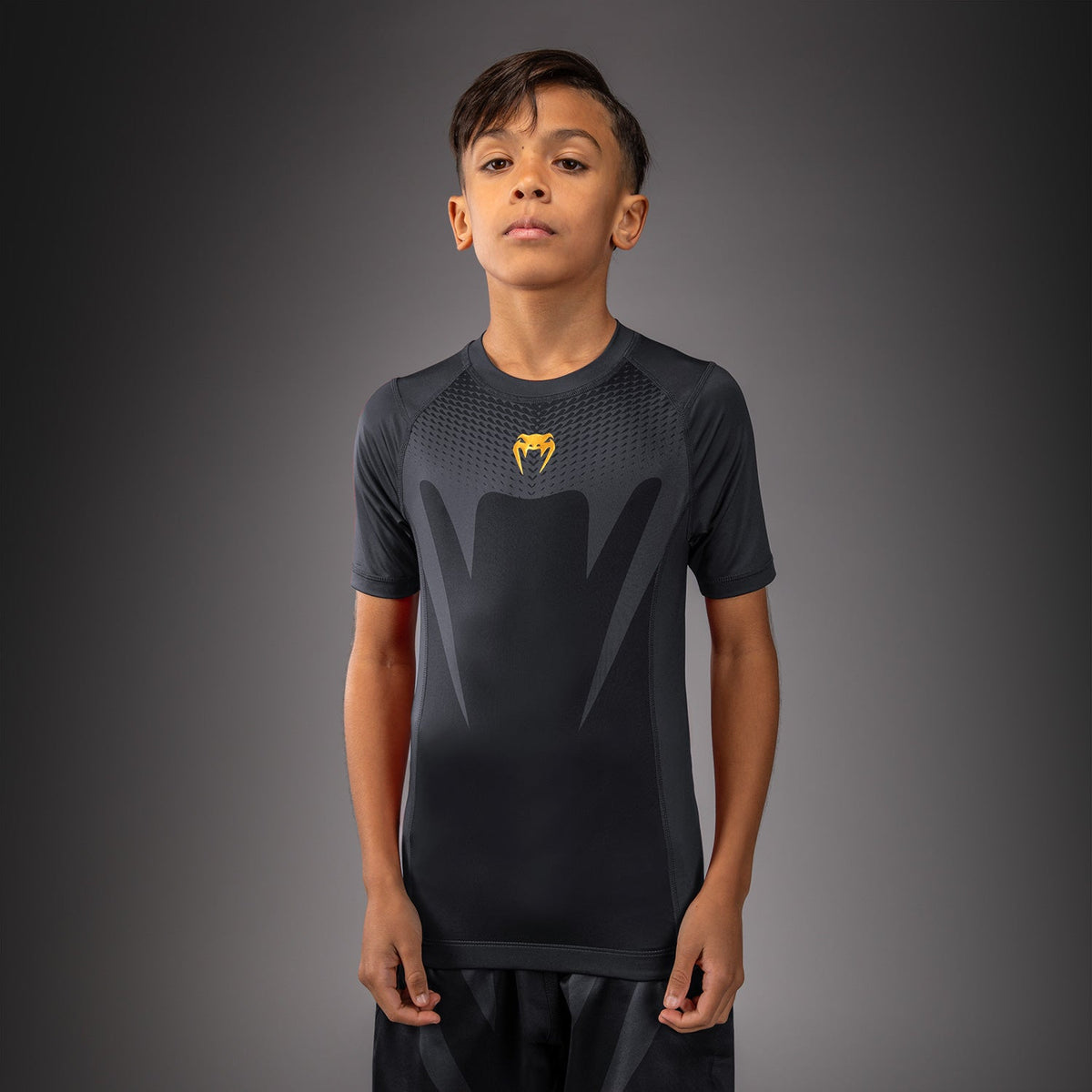 Venum Attack Kids Short Sleeve Rashguard