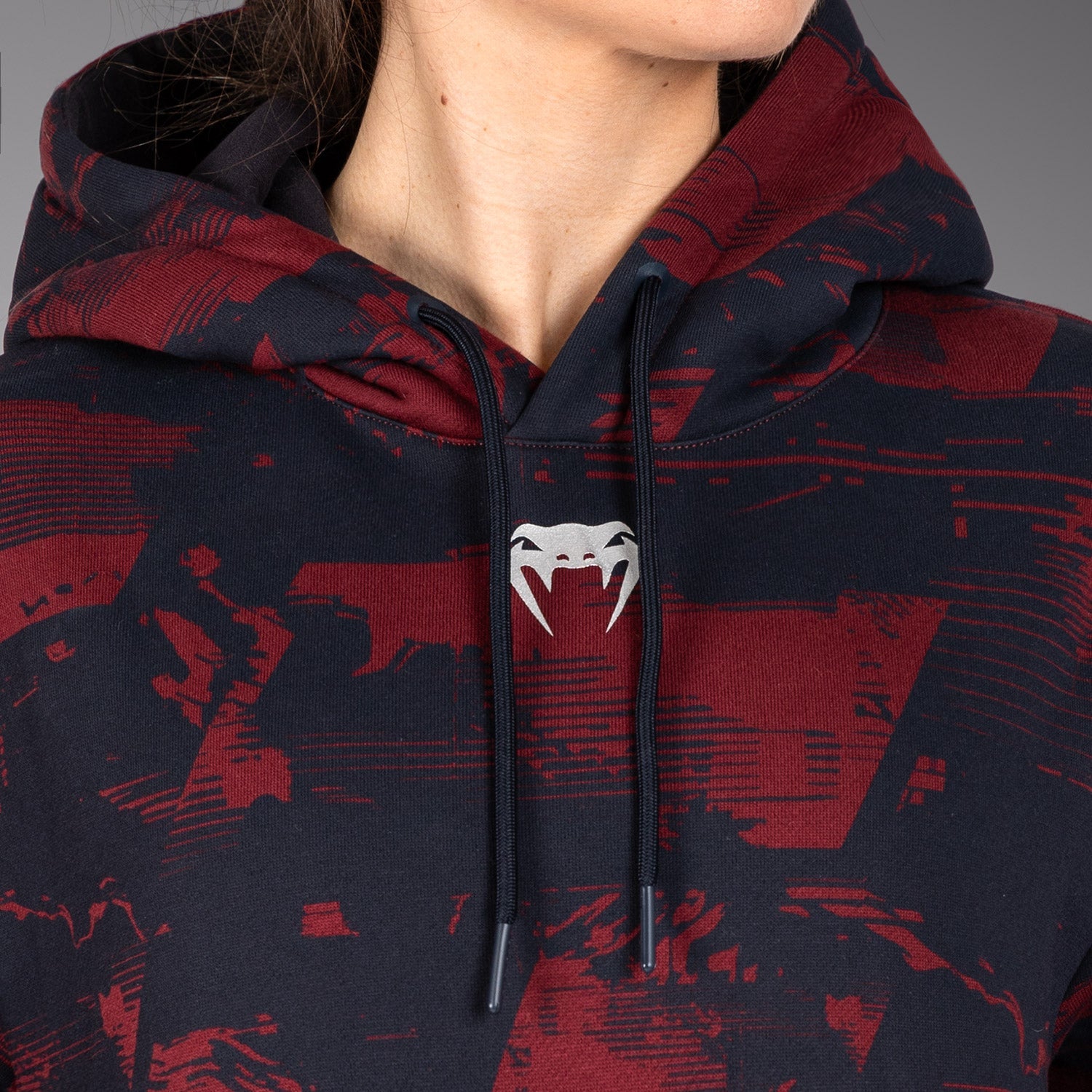 Women's UFC Zenith by Venum Burgundy Authentic Fight Week Pullover Hoodie  product-type_Sweatshirts Venum