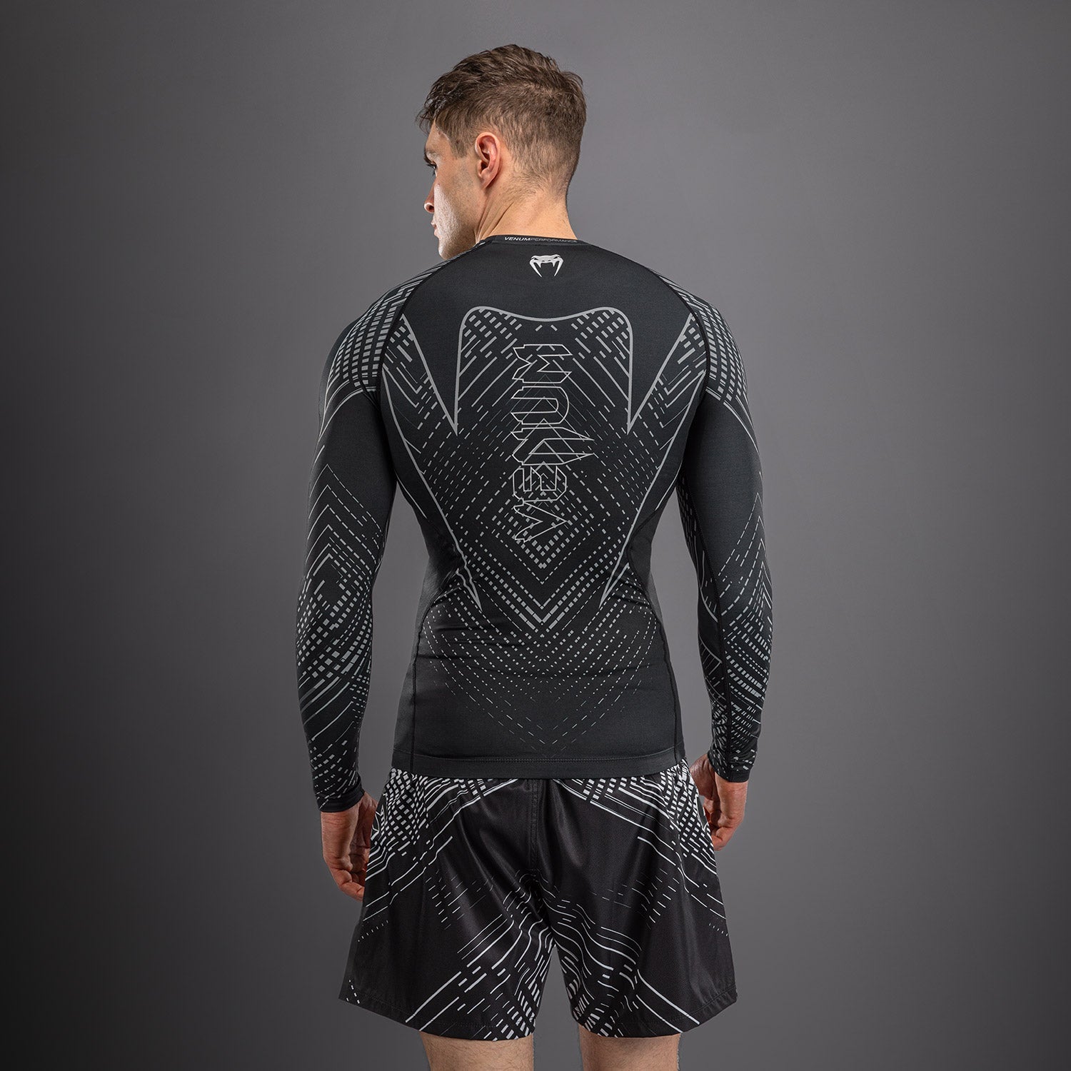 Venum Midnight Fury Long Sleeve Rashguard
