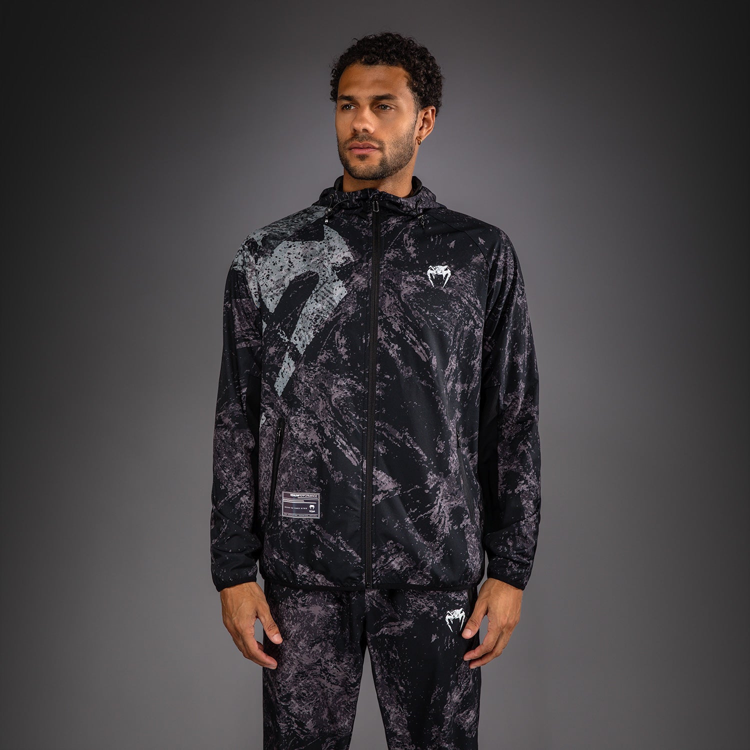 Venum Rage & Workout Track Jacket - Black/Grey  product-type_Jackets Venum