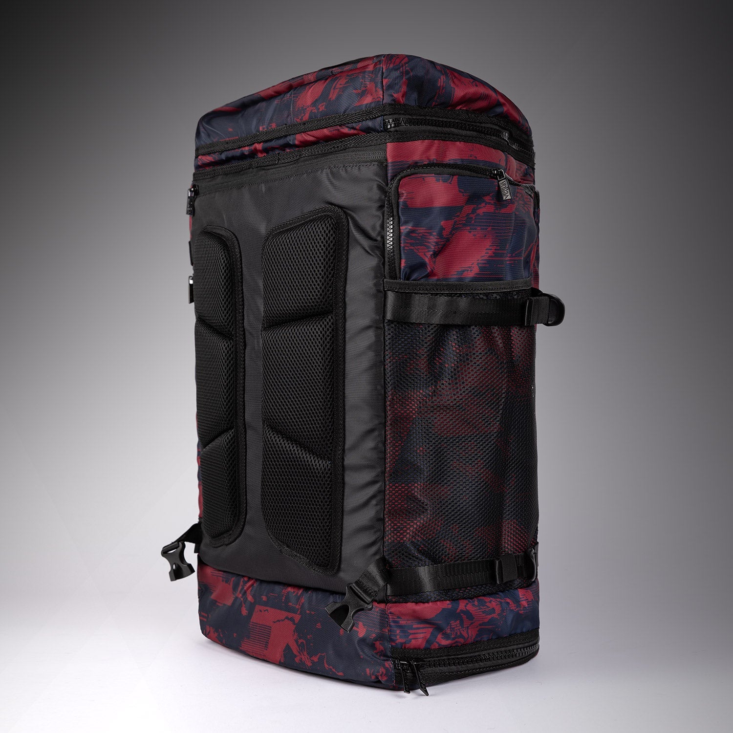 UFC Zenith by Venum Fight Week Sports Bags Navy Blue/Burgundy/Silver Personalized