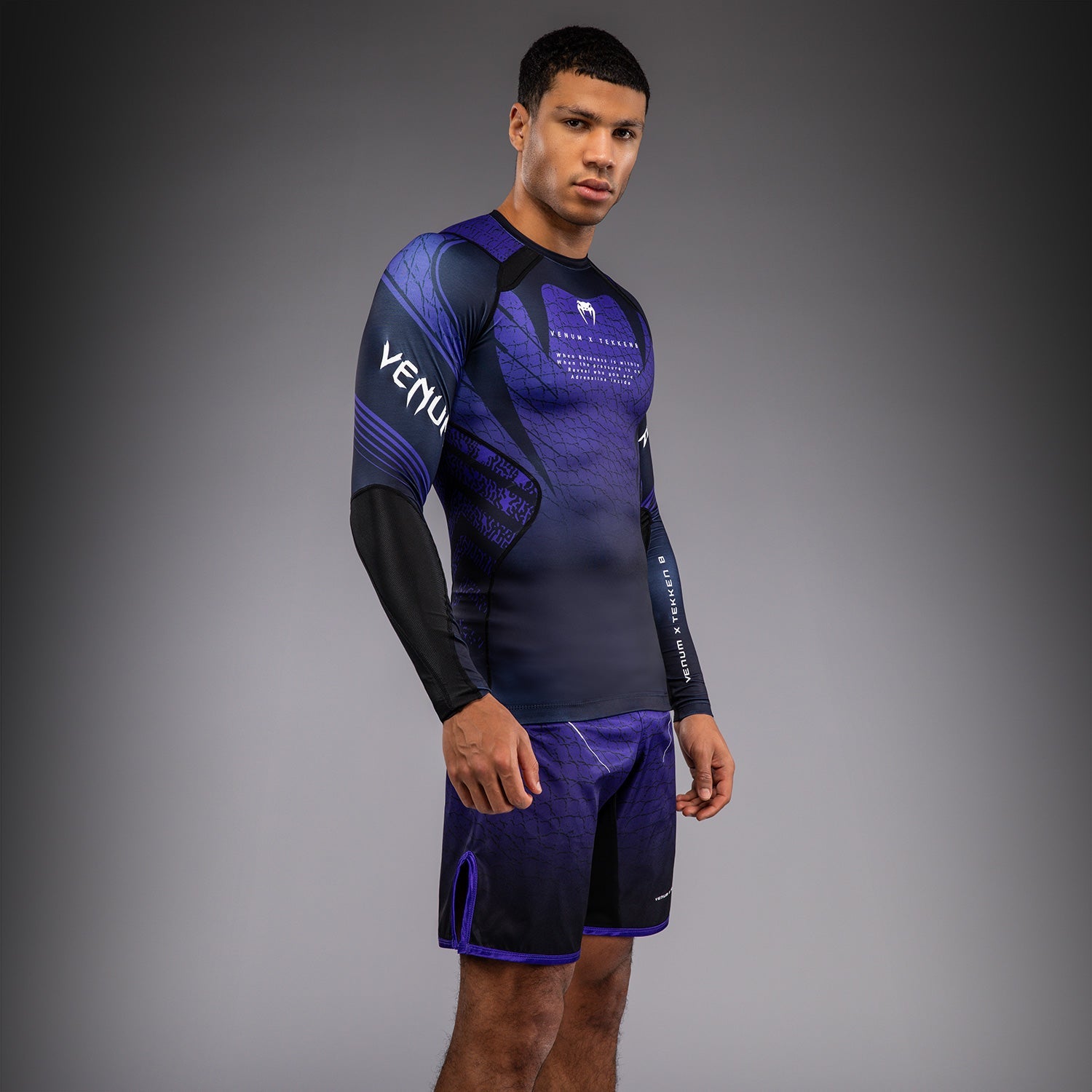 Venum x TEKKEN 8 Long Sleeve Rashguard - Kazuya