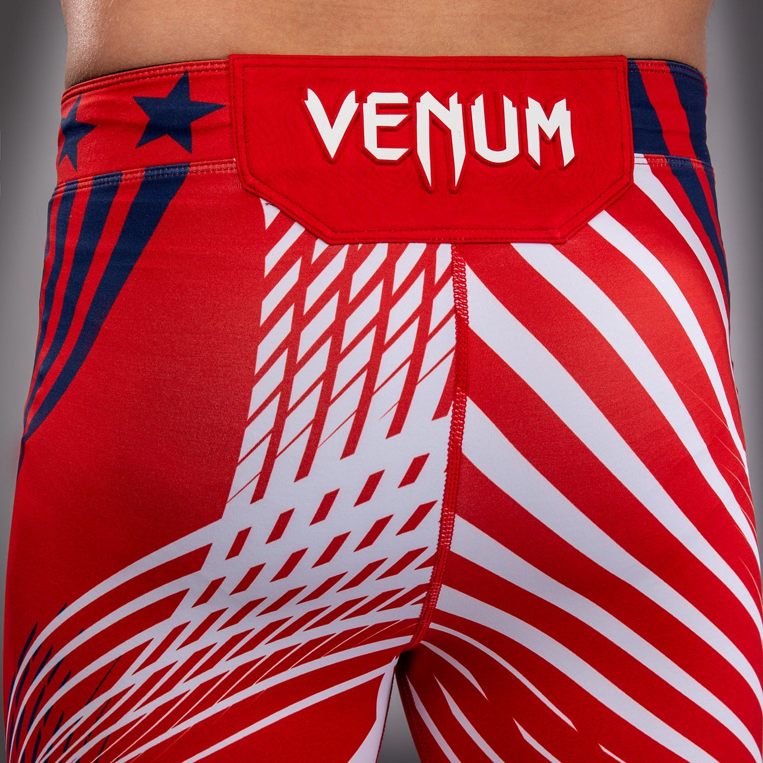 Men's UFC Freedom 250 by Venum Red Authentic Fight Night Vale Tudo Short - Fighter