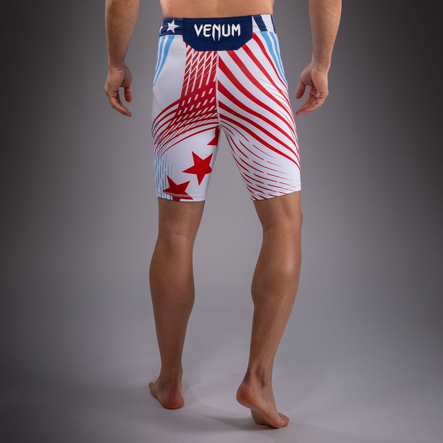 Men's UFC Freedom 250 by Venum White Authentic Fight Night Vale Tudo Short
