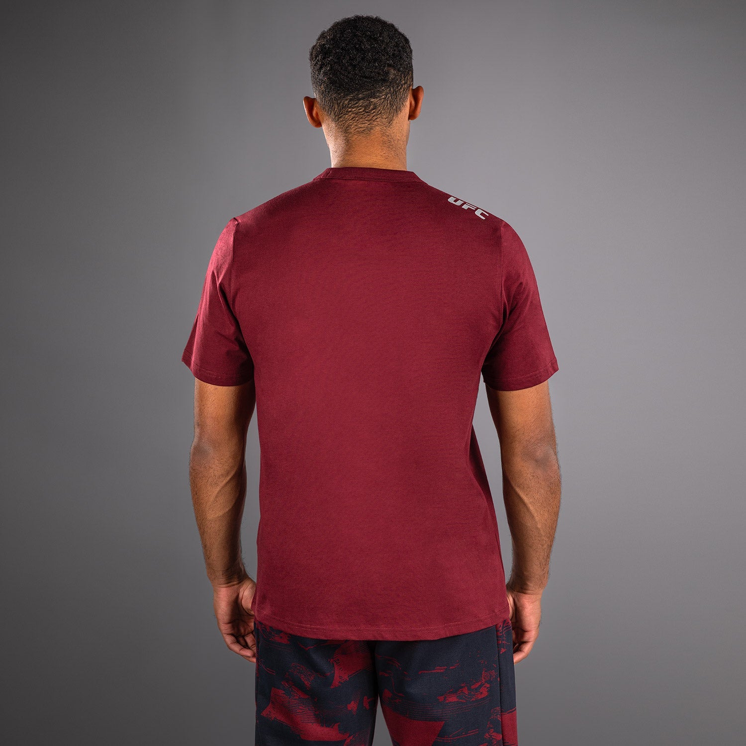 Men's UFC Zenith by Venum Burgundy Authentic Fight Week Short Sleeve T-Shirt  product-type_T-Shirts Venum