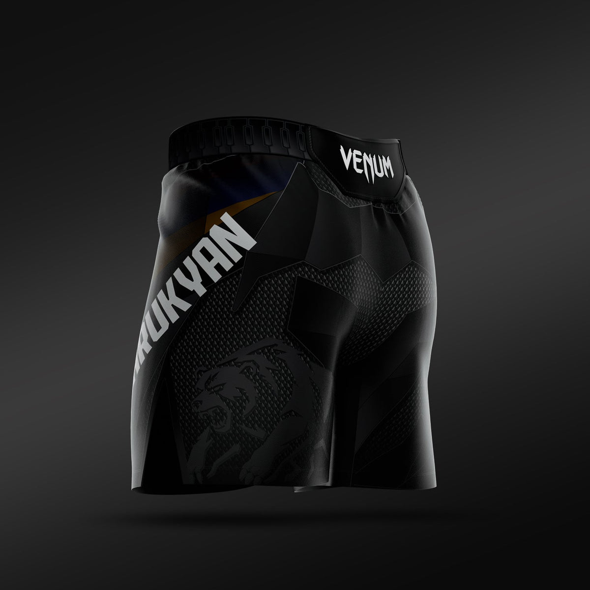 Men's UFC Adrenaline Unrivaled by Venum Black Arman Tsarukyan Short Fit Fight Short