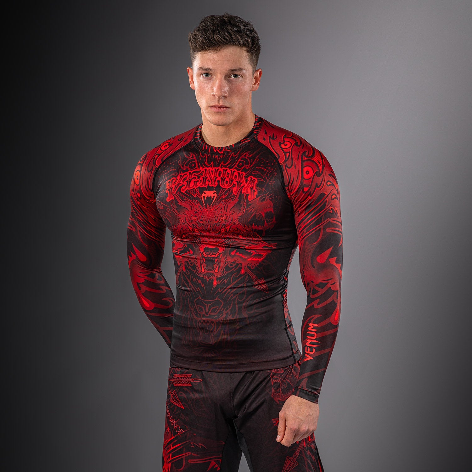 Venum Wolf Atak Long Sleeve Rashguard