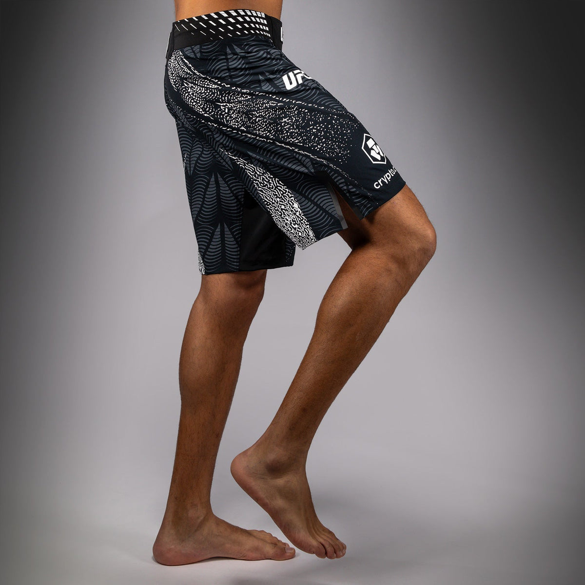 Men's UFC Zenith by Venum Black Authentic Fight Night Long Fit Fight Short  product-type_MMA Shorts Venum