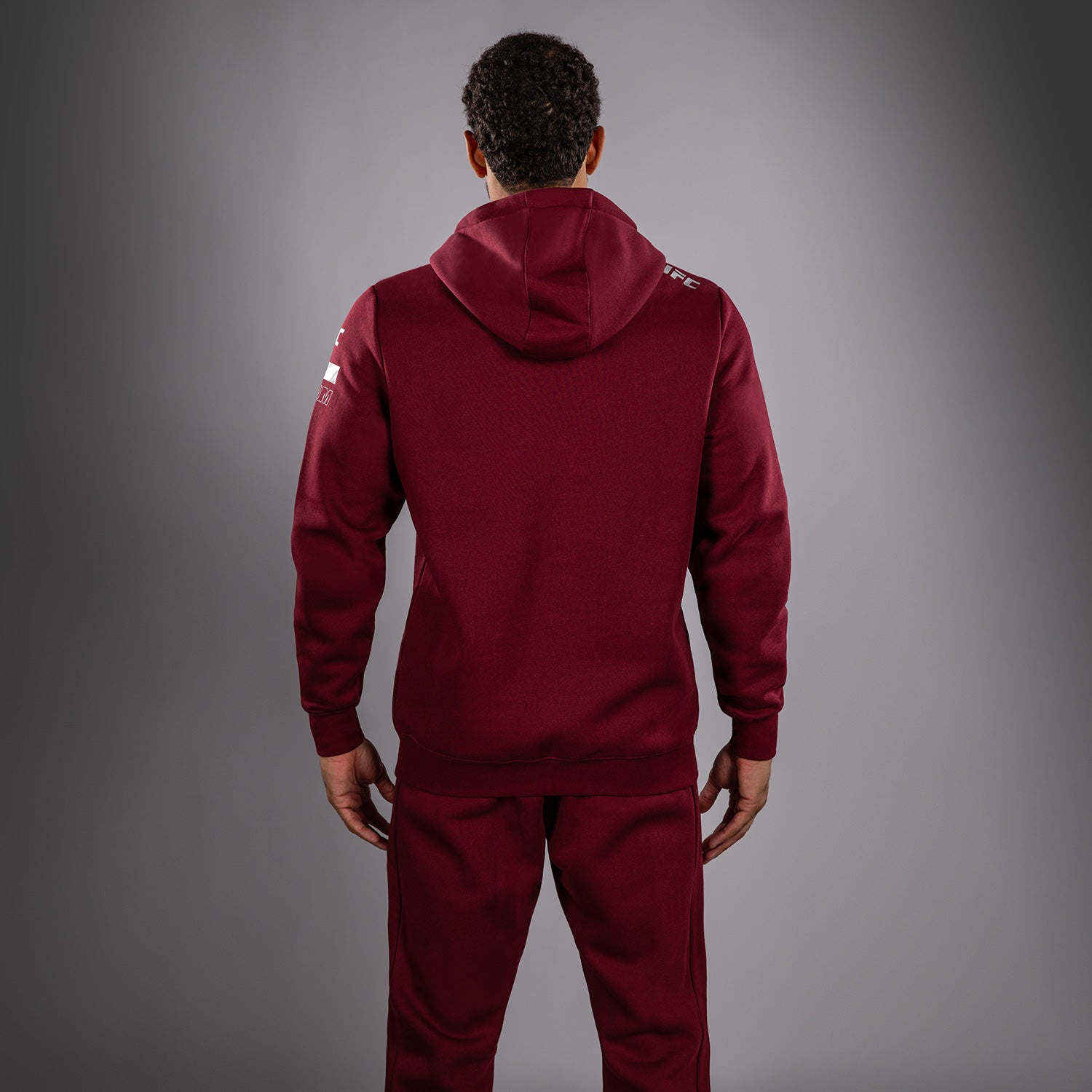 Men's UFC Zenith by Venum Burgundy Authentic Fight Week Pullover Hoodie  product-type_Sweatshirts Venum