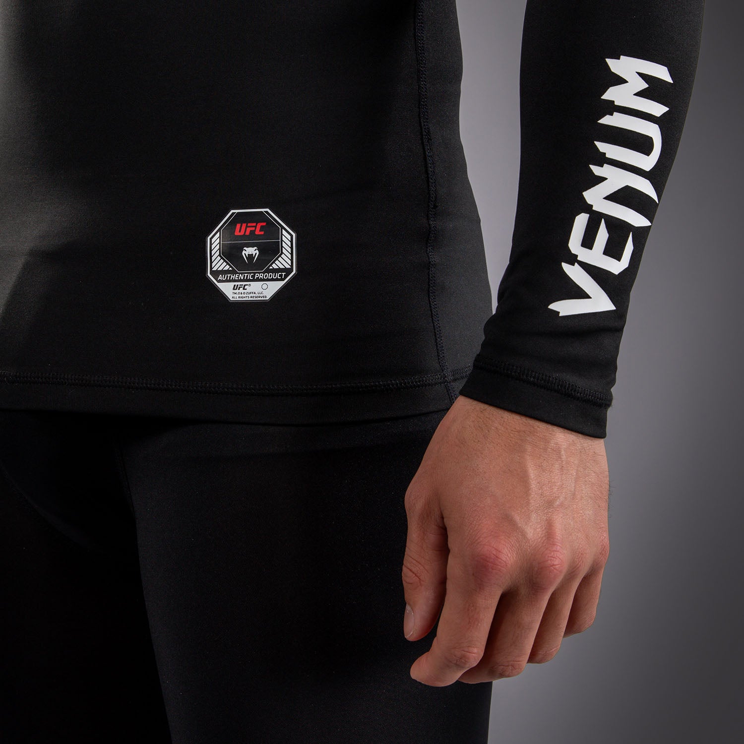 Venum UFC Unity by Venum Authentic Fight Week Men's Performance Long Sleeve Rashguard