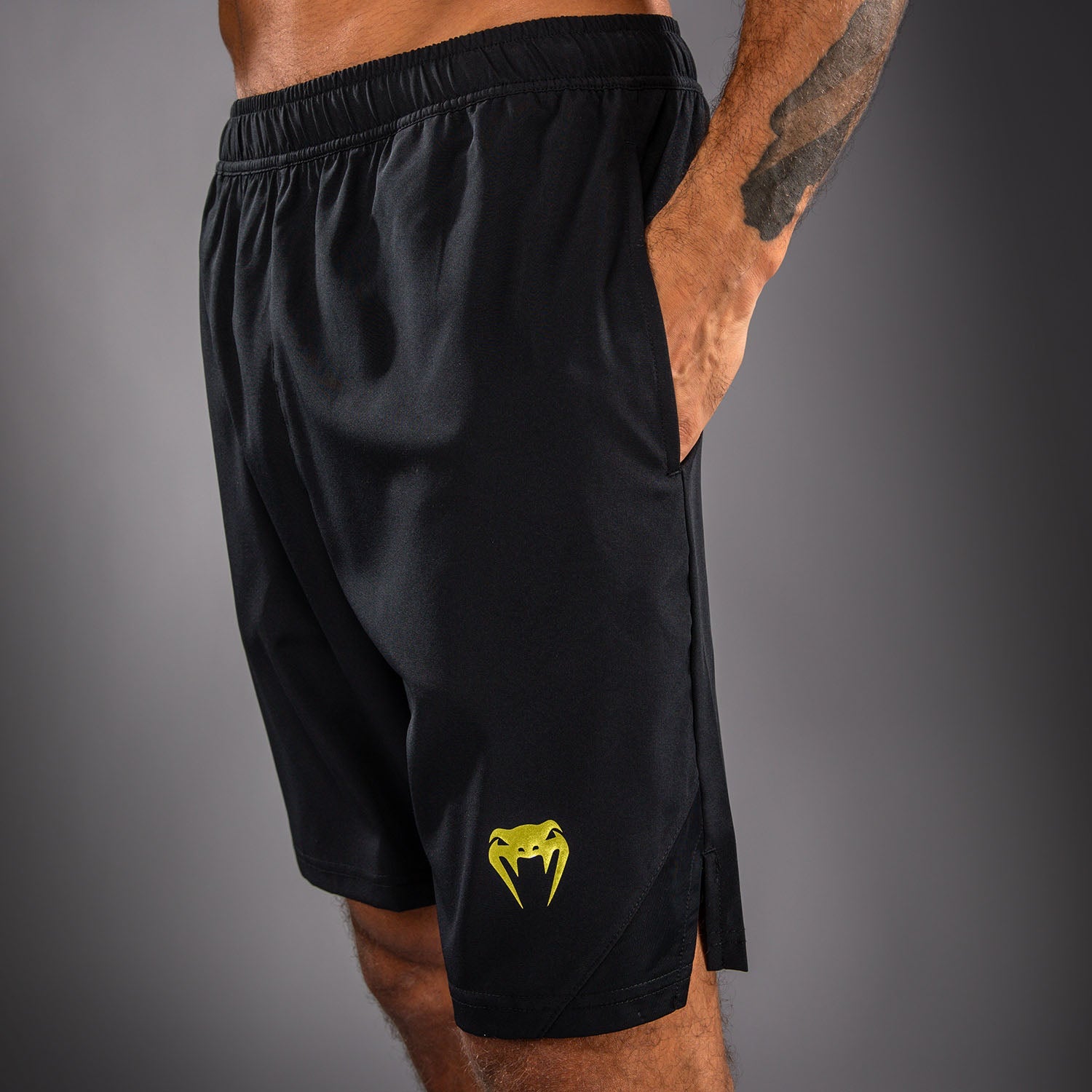 Venum Contender Training Shorts - Black/Gold  product-type_Training shorts Venum