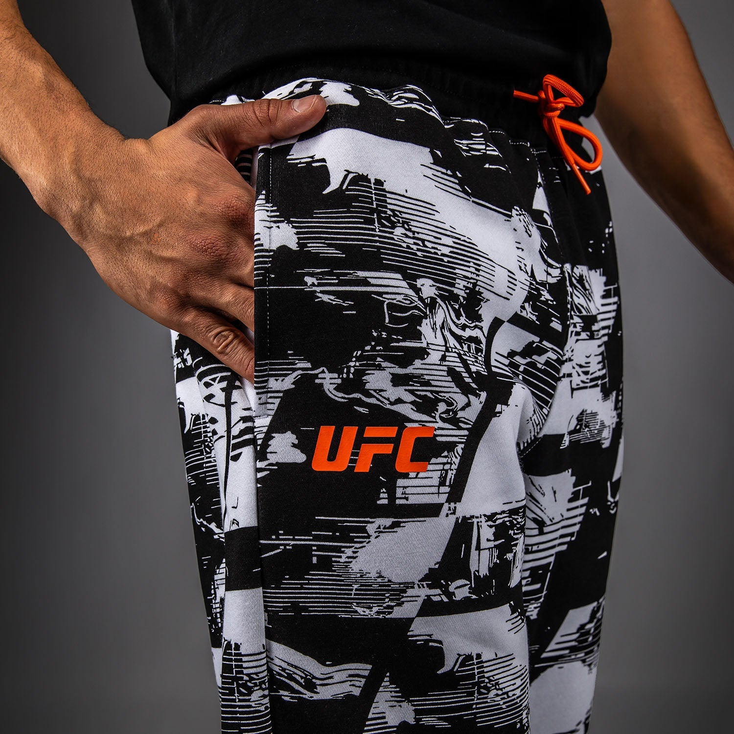 Men's UFC Zenith by Venum White Authentic Fight Week Pant  product-type_Jogging Pants Venum