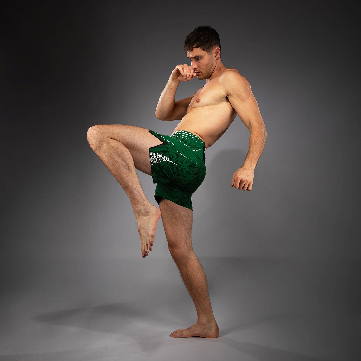Men's UFC Zenith by Venum Green Authentic Fight Night Short Fit Fight Short Personalized