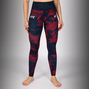 Women's UFC Zenith by Venum Burgundy Authentic Fight Week Leggings  product-type_Leggings Venum
