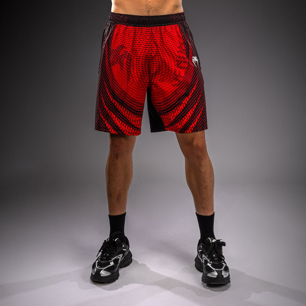 Venum Galactic 3.0 Training Shorts - Red/Silver  product-type_Training shorts Venum