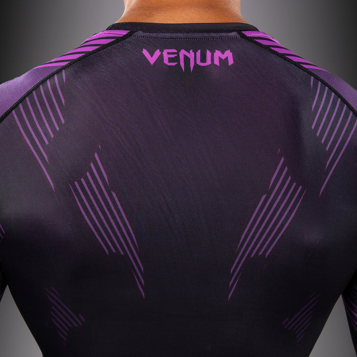 Venum No-Gi 6.0 Long Sleeve Rashguard - Black/Purple  product-type_Compression T-Shirts Venum