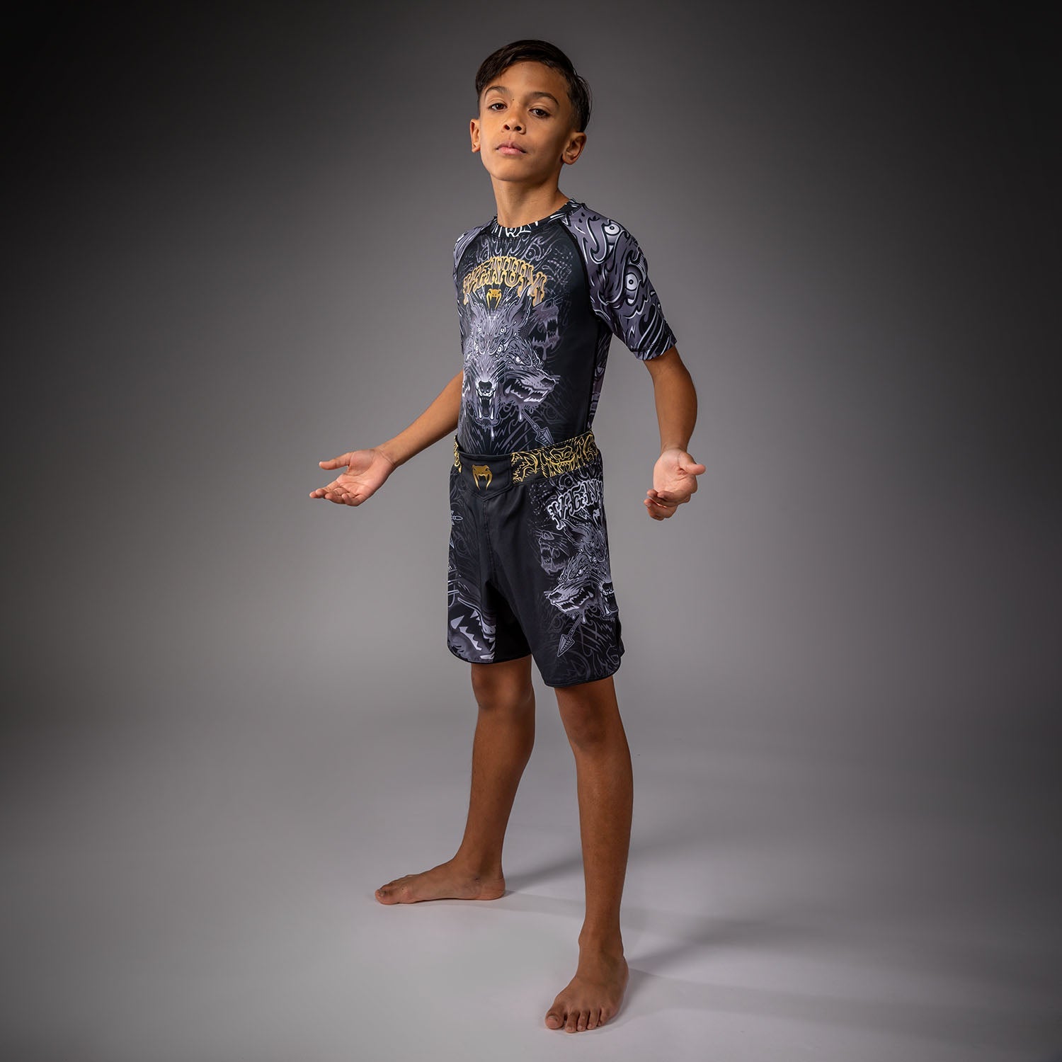 Venum Wolf Atak Kids Fightshorts