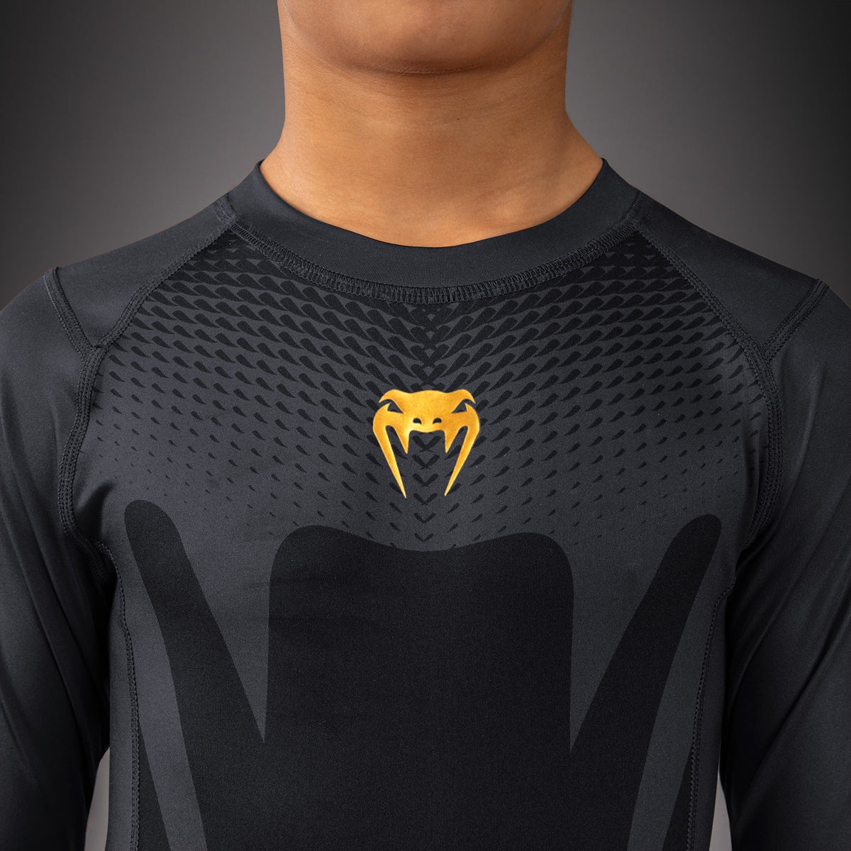 Venum Attack Kids Short Sleeve Rashguard
