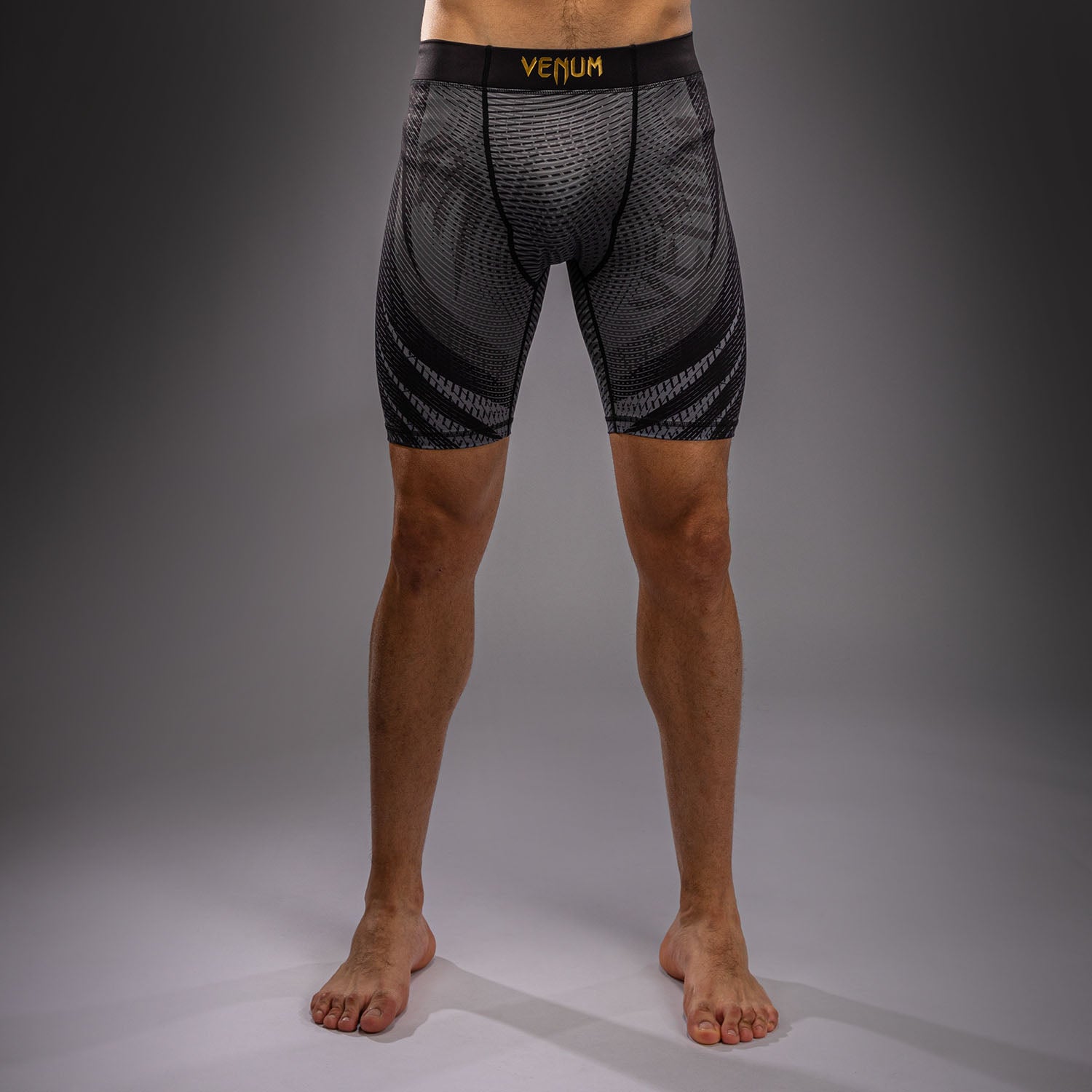 Venum Galactic 3.0 Vale Tudo Shorts - Black/Gold  product-type_Compression shorts Venum