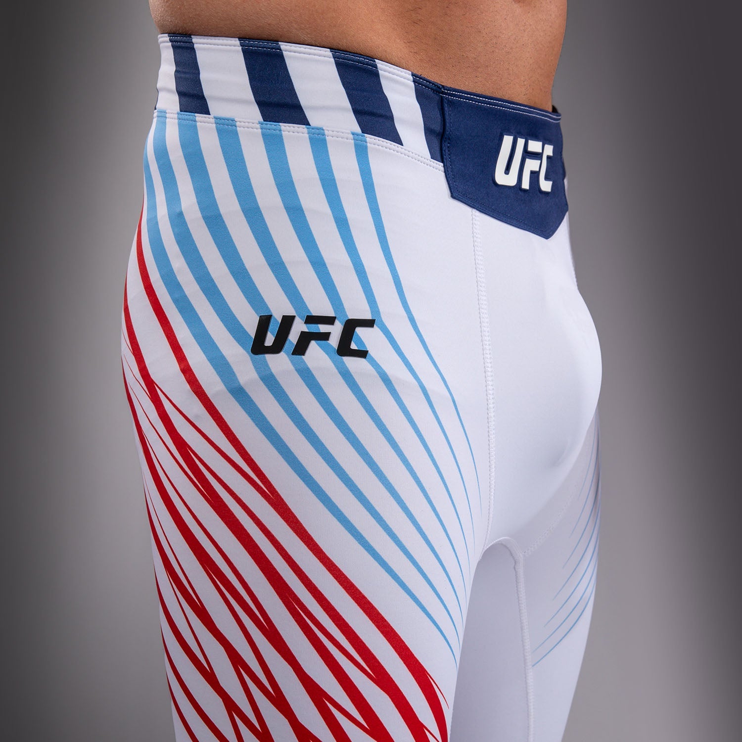 Men's UFC Freedom 250 by Venum White Authentic Fight Night Vale Tudo Short