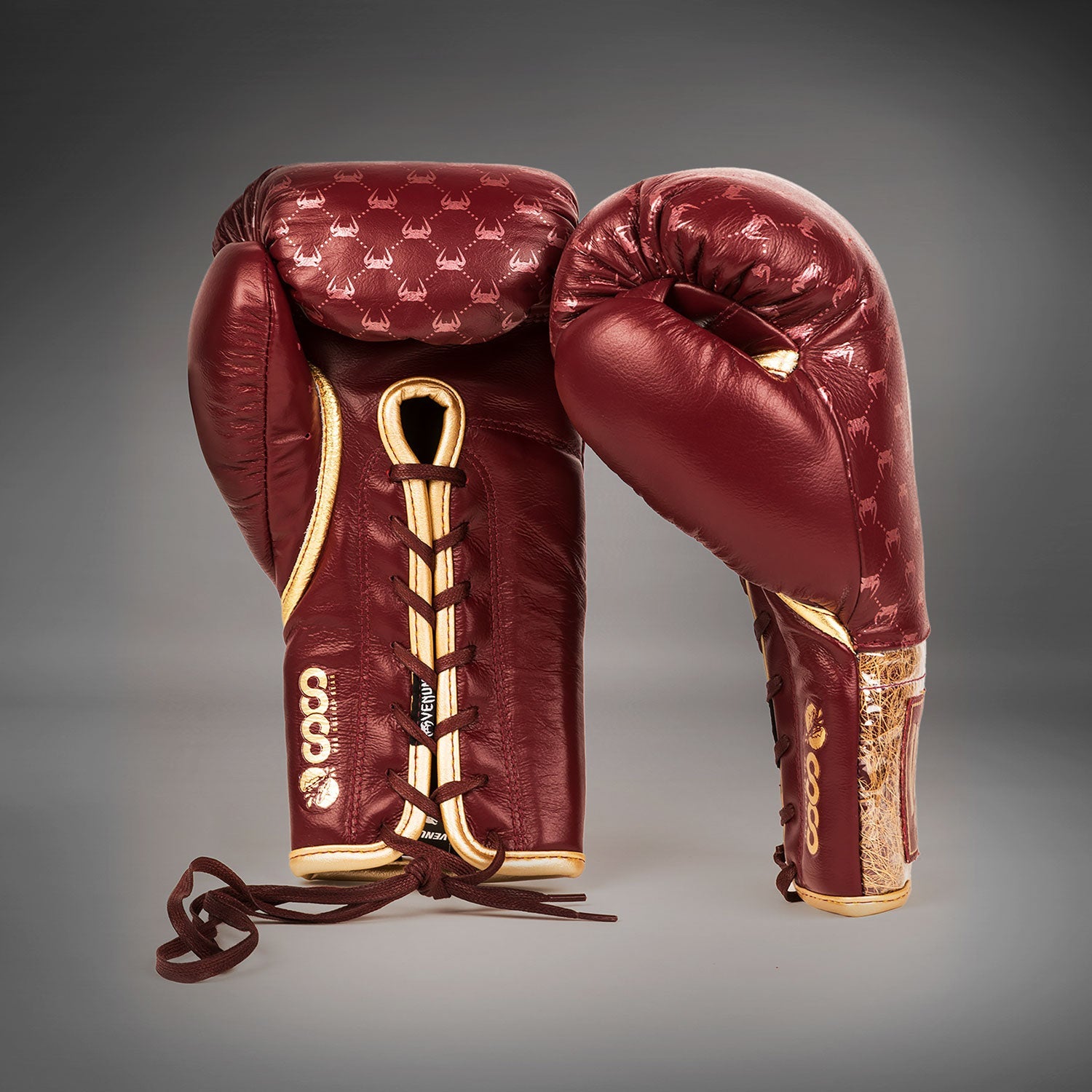 Venum Coco Monogram Pro Lace Up Boxing Gloves