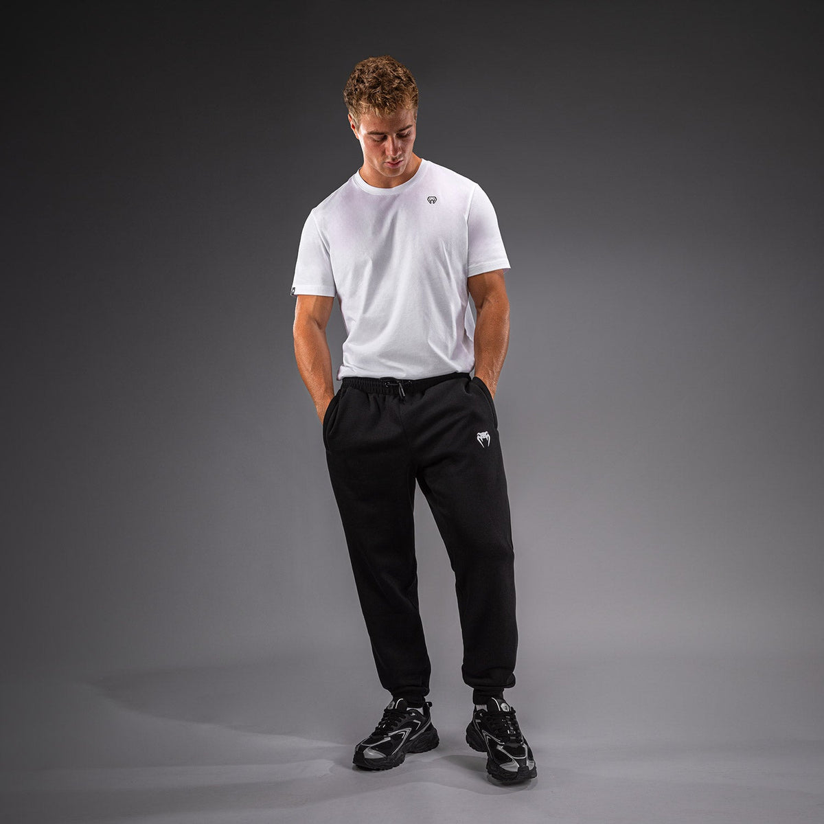 Venum Attack Fleece & Weave Joggers - Black  product-type_Jogging Pants Venum