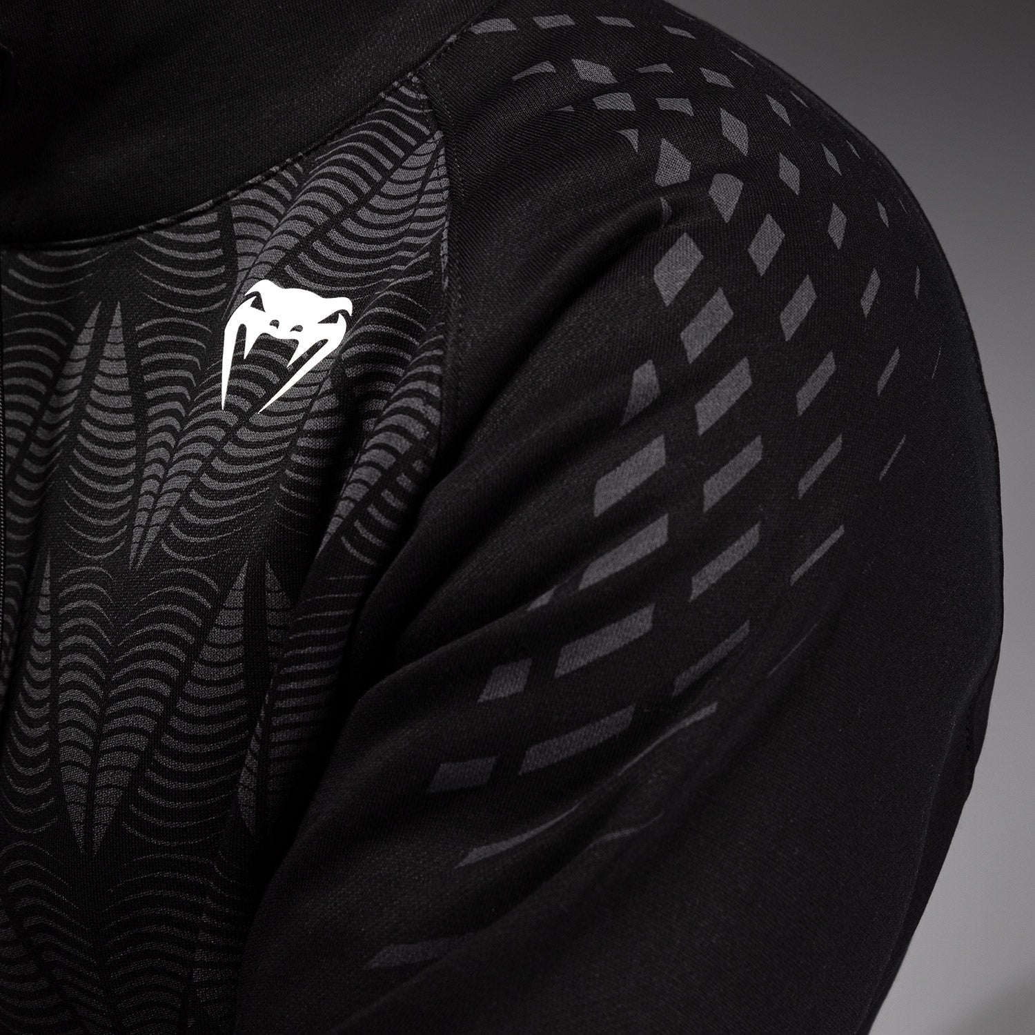 Men's UFC Zenith by Venum Replica Black Pullover Hoodie Personalized