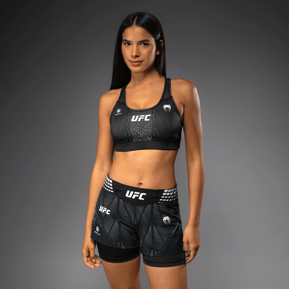 Women's UFC Zenith by Venum Black Authentic Fight Night Sports Bra  product-type_Sports bras Venum