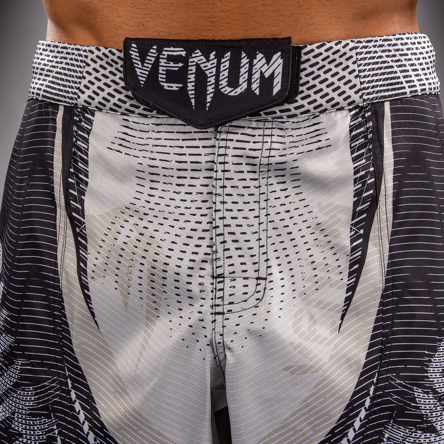 Venum Galactic 3.0 Fight Shorts - Off-White/Black  product-type_MMA Shorts Venum