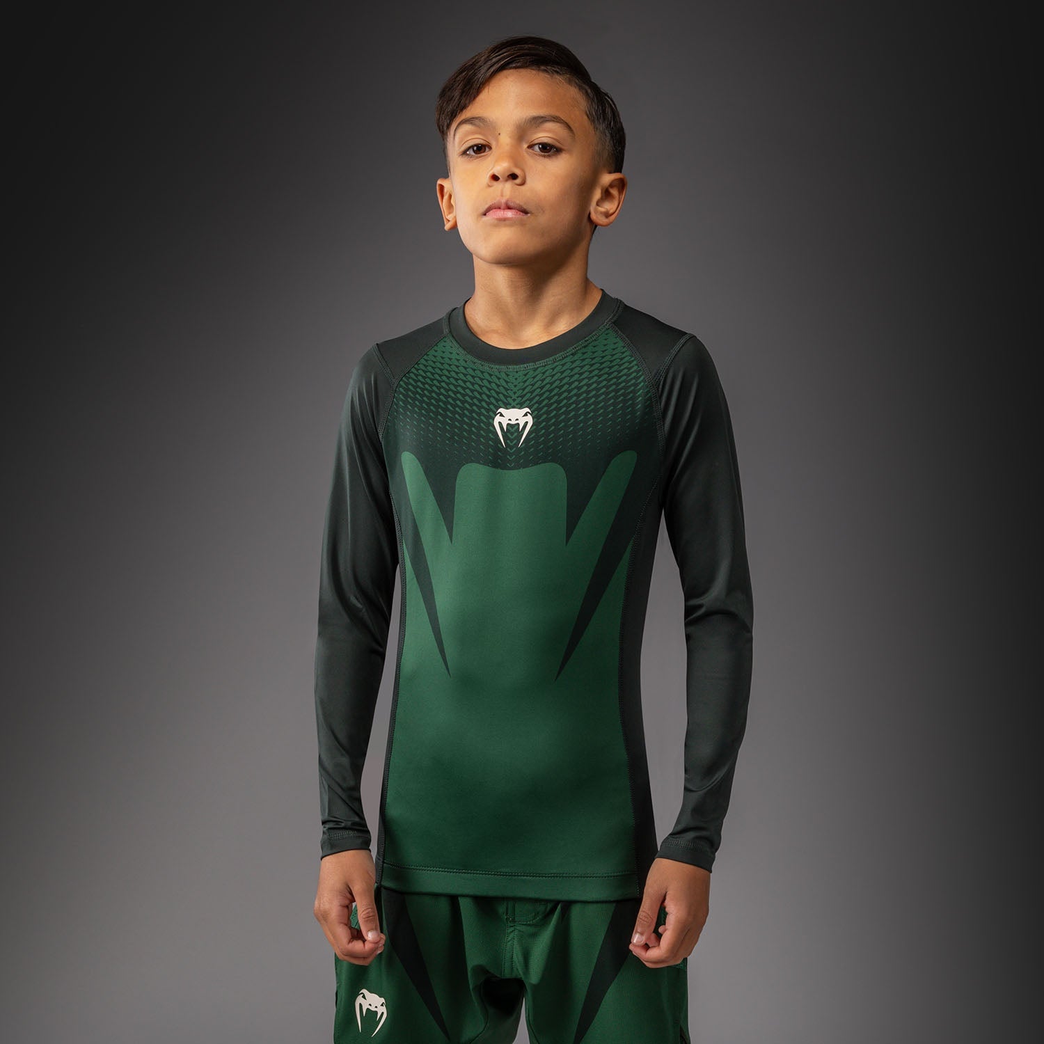 Venum Attack Kids Long Sleeve Rashguard