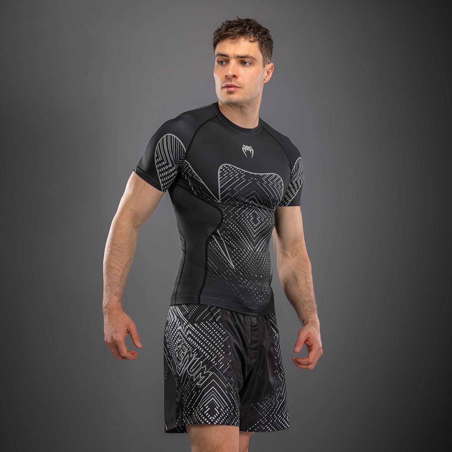 Venum Midnight Fury Short Sleeve Rashguard