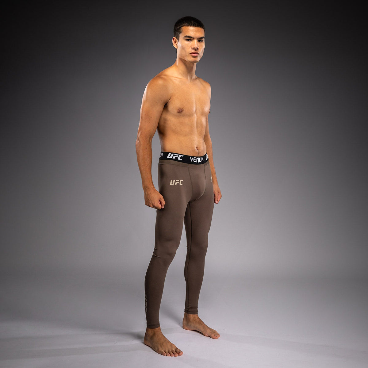 Venum UFC Unity by Venum Authentic Fight Week Men's Performance Tight - Brown  product-type_Compression Pants Venum