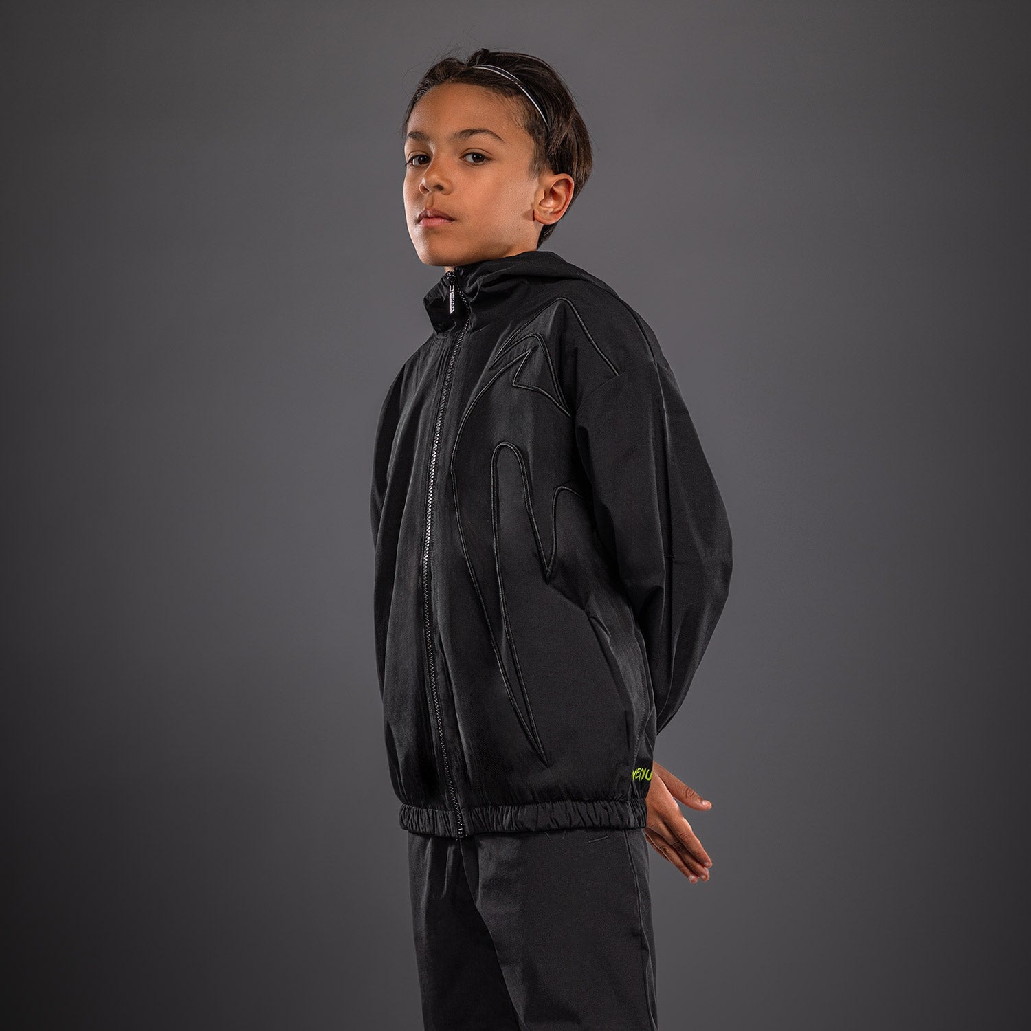 Venum Giant 3D Kids Track Jacket - Black  product-type_Jackets Venum