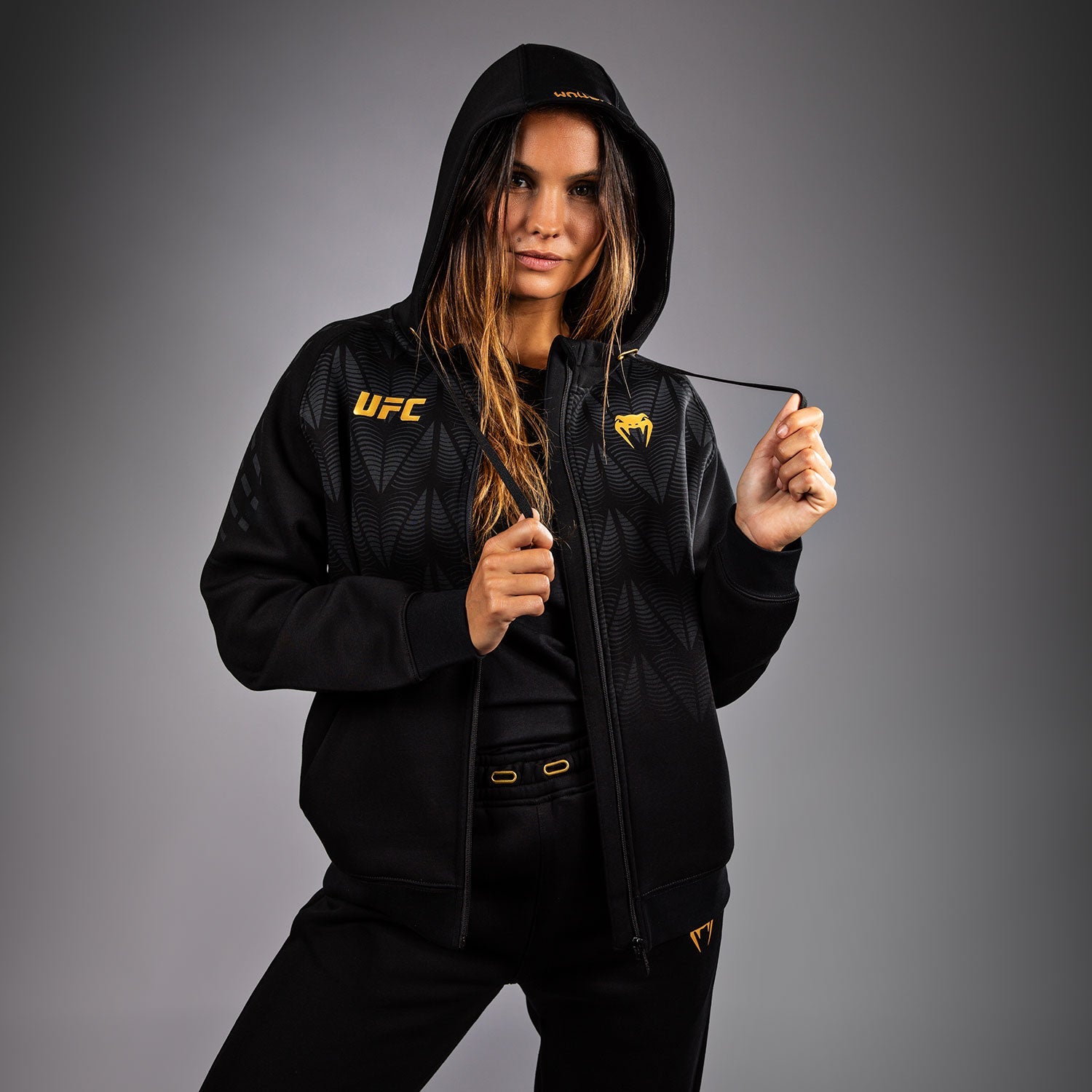 Women's UFC Zenith by Venum Replica Champion Zip Hoodie Personalized