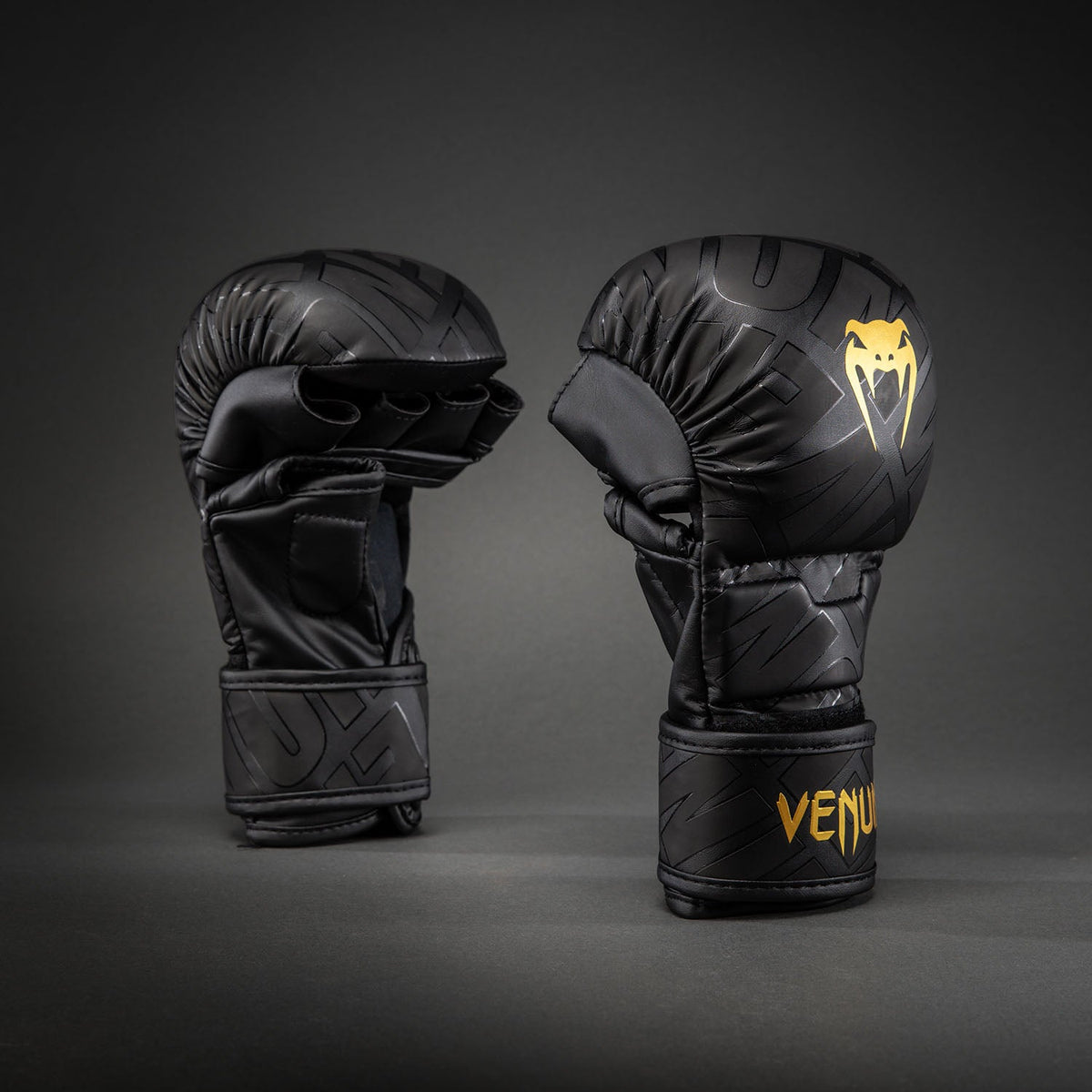 Venum Contender 1.5 XT 3D Sparring Gloves - Black/Gold  product-type_MMA Gloves Venum