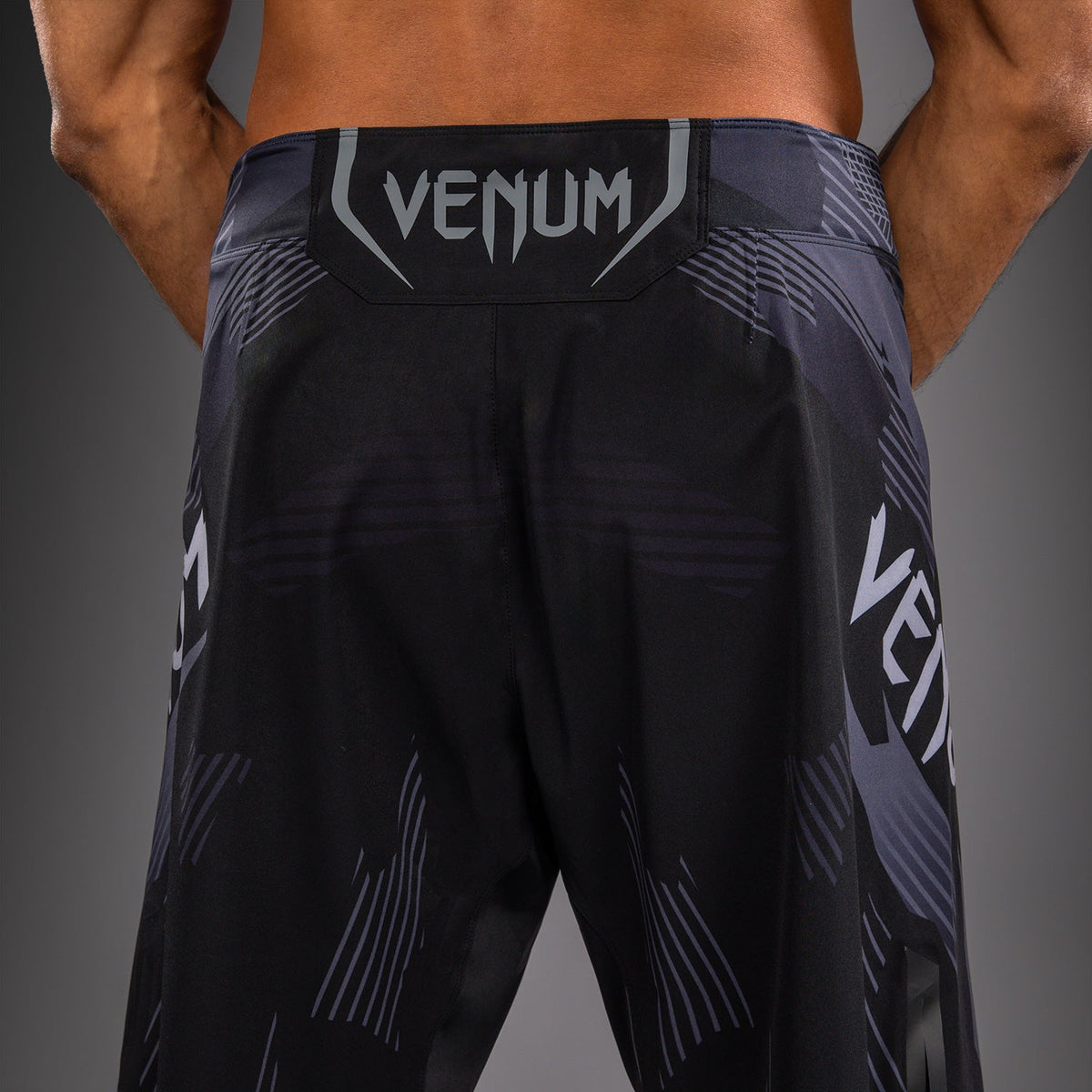 Venum No-Gi 6.0 Fight Shorts - Black/Grey  product-type_MMA Shorts Venum