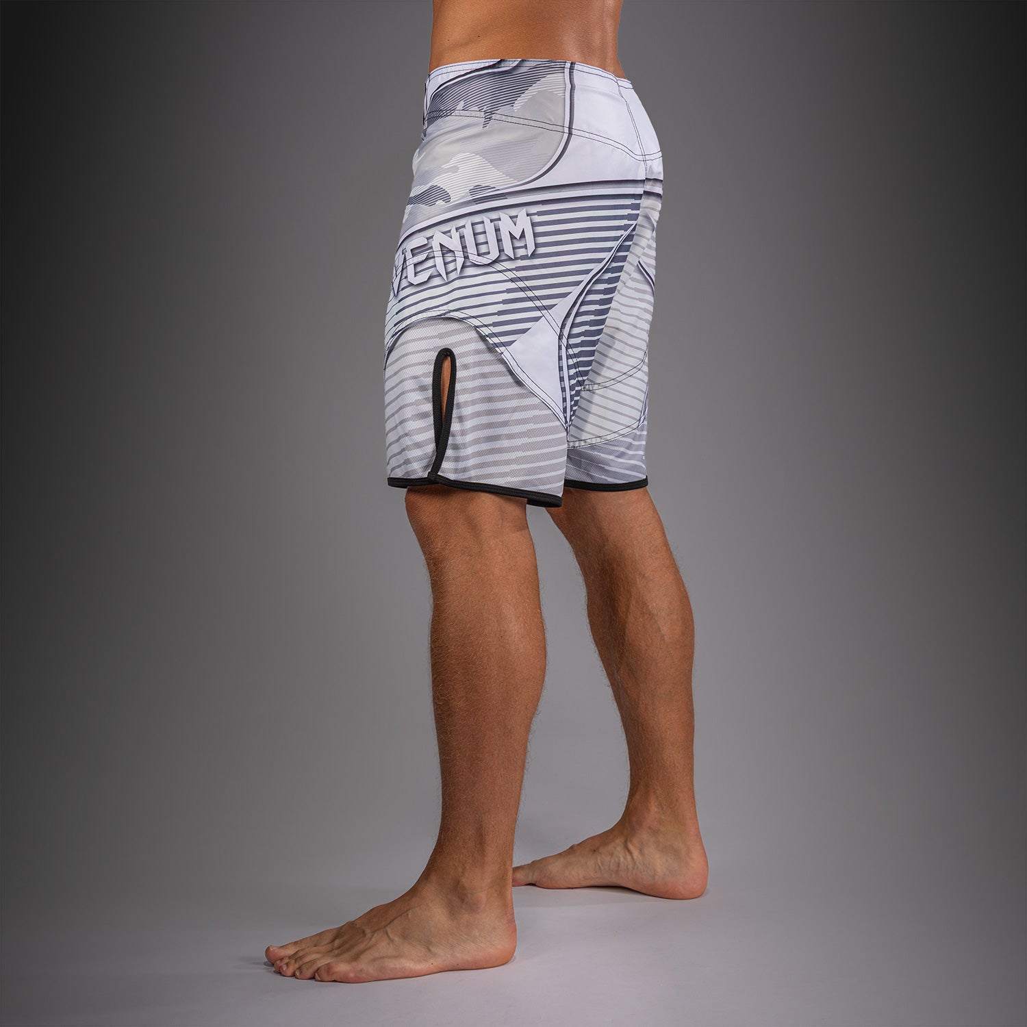 Venum Camo Hero Fight Shorts - White/Light Grey  product-type_MMA Shorts Venum