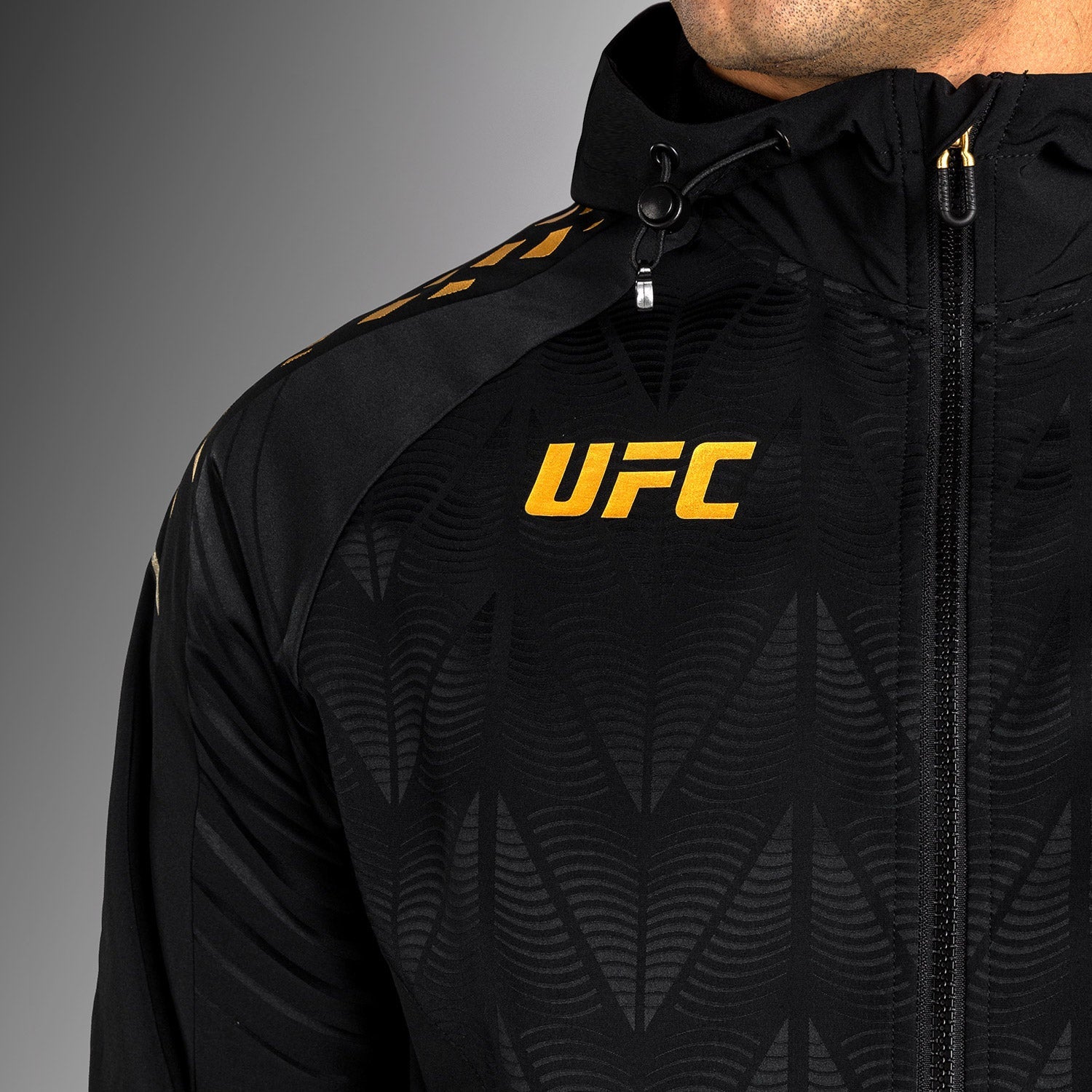 Men's UFC Zenith by Venum Champion Authentic Fight Night Walkout Hoodie Personalized