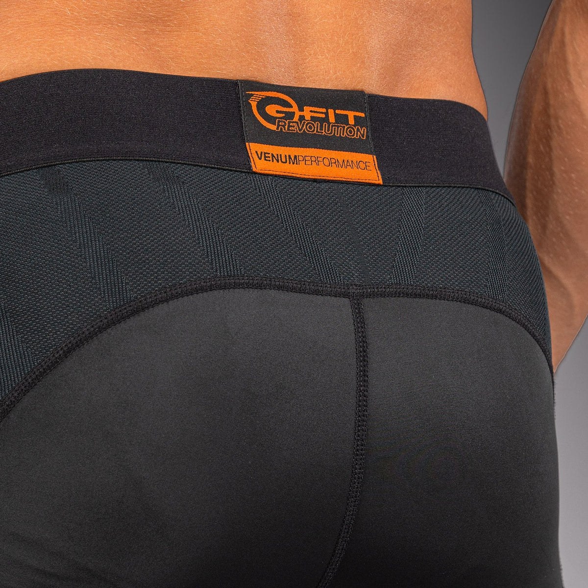 Venum G-Fit Revolution Vale Tudo Shorts - Black/Copper  product-type_Compression shorts Venum