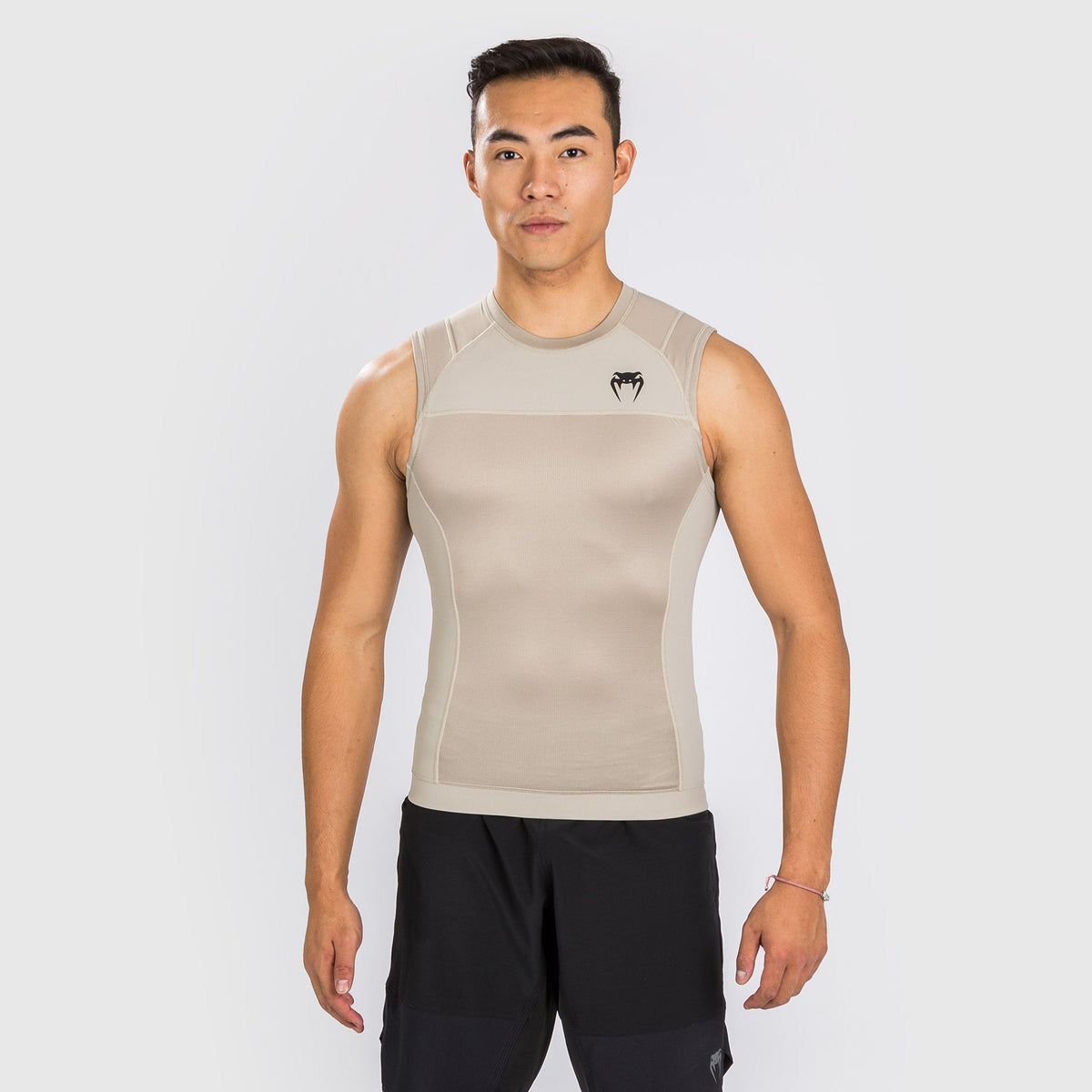 Venum G-Fit Air Rashguard Sleeveless - Sand  product-type_Compression T-Shirts Venum
