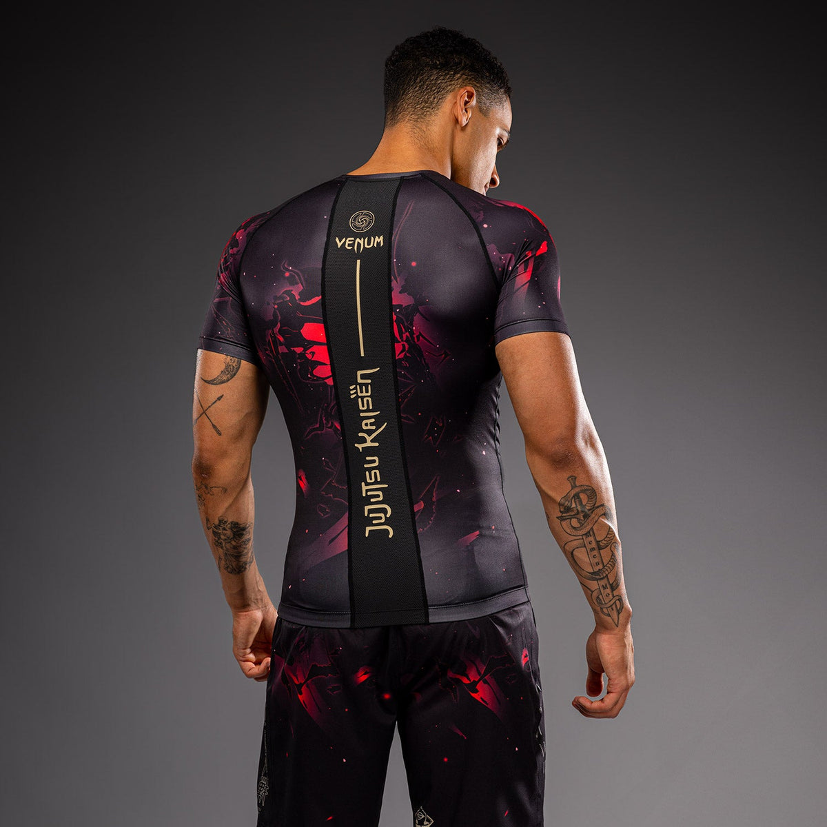 Jujutsu Kaisen x Venum  Short Sleeve Rashguard