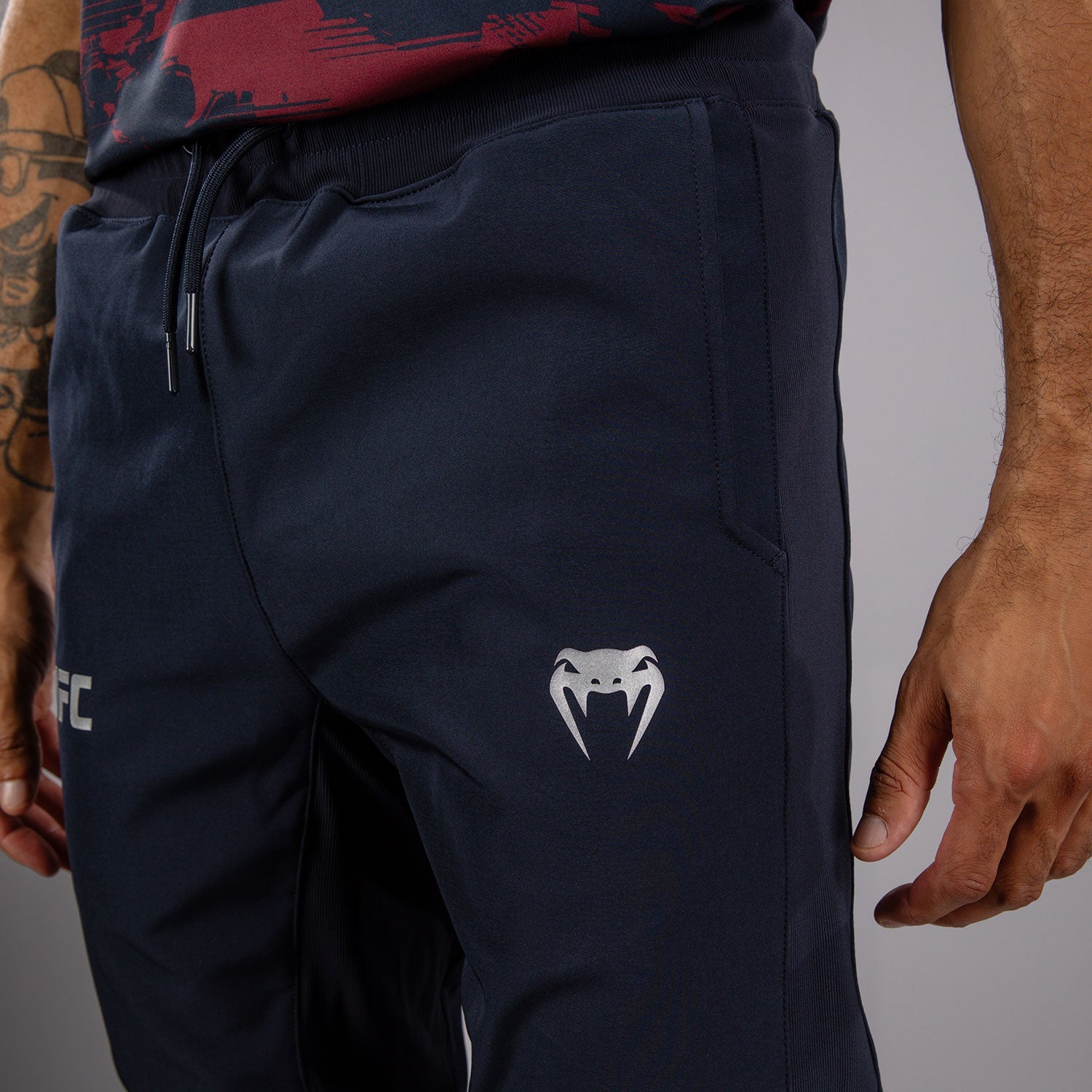 Men's UFC Zenith by Venum Navy Blue Authentic Fight Week Pant  product-type_Jogging Pants Venum