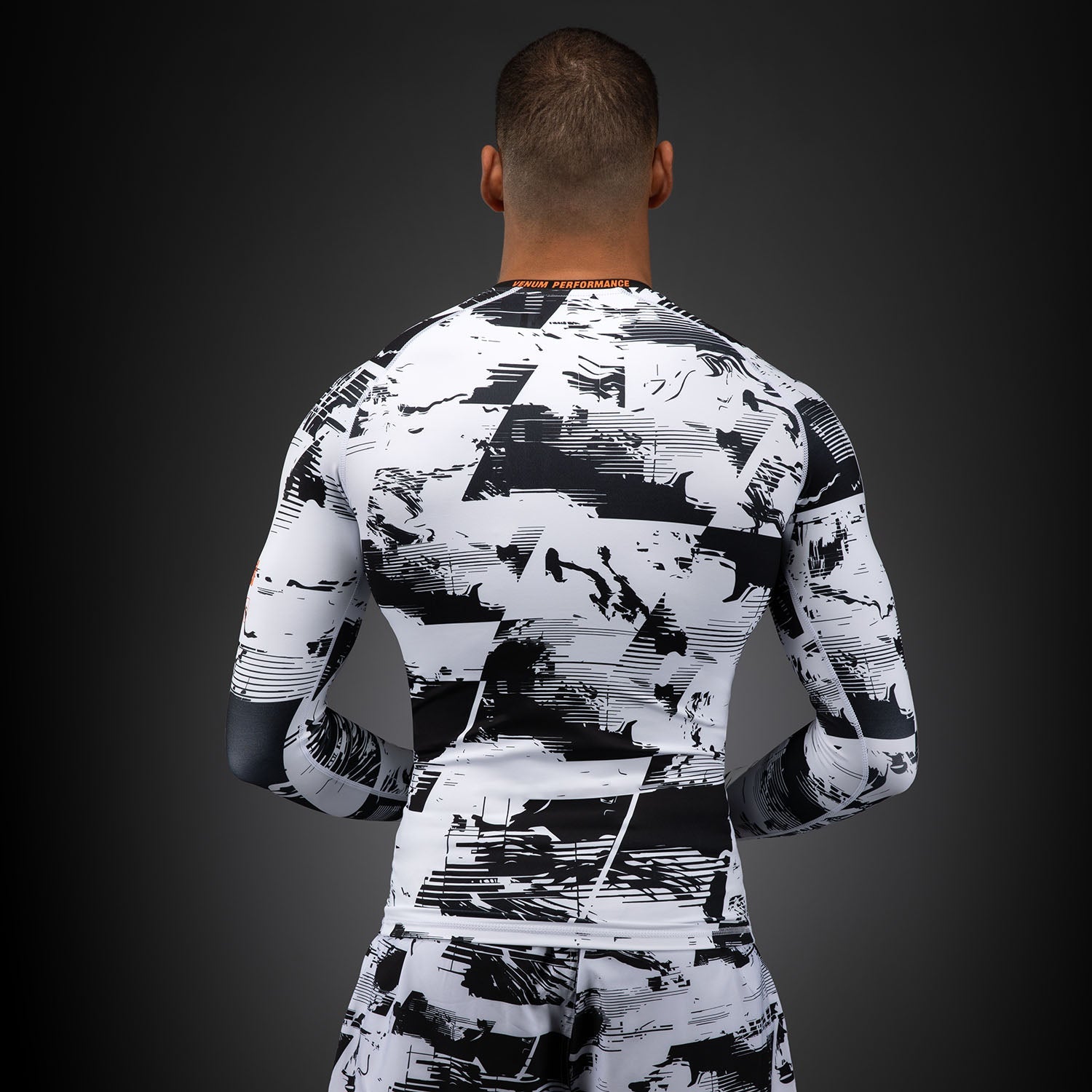 Men's UFC Zenith by Venum White Authentic Fight Week Performance Long Sleeve Rashguard  product-type_Compression T-Shirts Venum