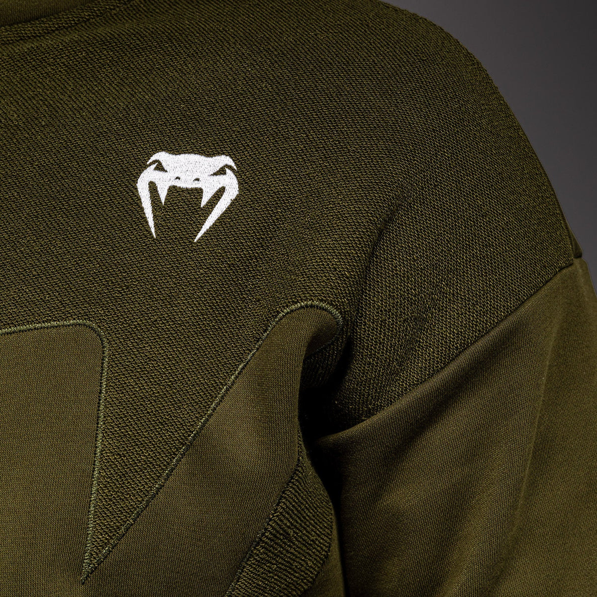 Venum Attack Fleece & Weave Track Jacket - Khaki  product-type_Sweatshirts Venum