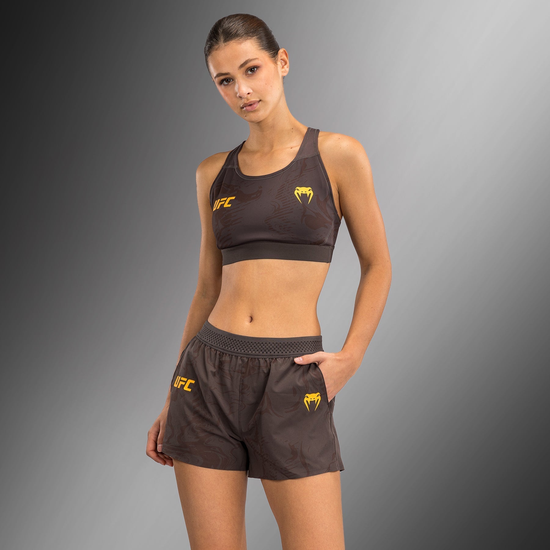 UFC Fusion by Venum Fight Week Women's Performance Short - Oceanic Blue