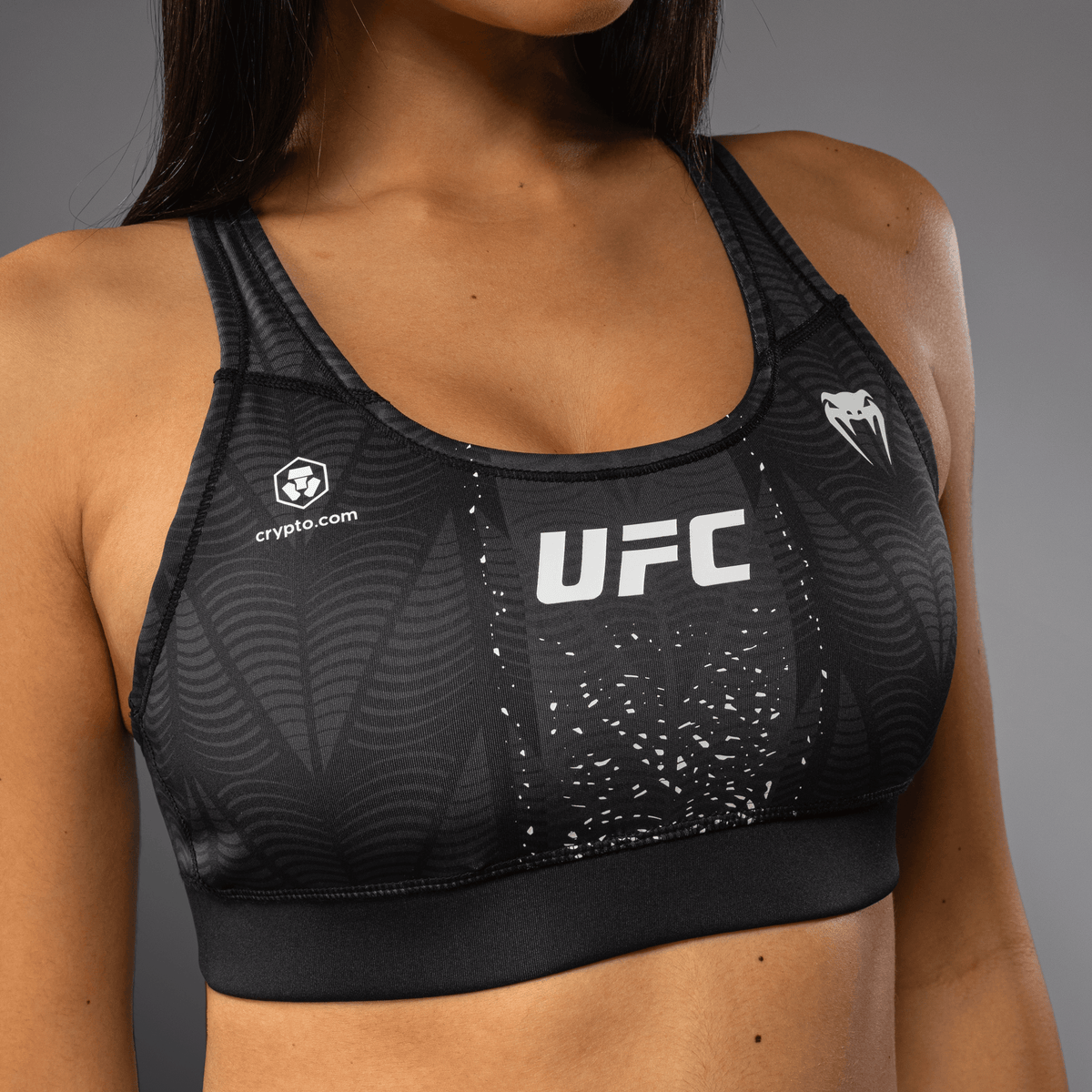 Women's UFC Zenith by Venum Black Authentic Fight Night Sports Bra  product-type_Sports bras Venum