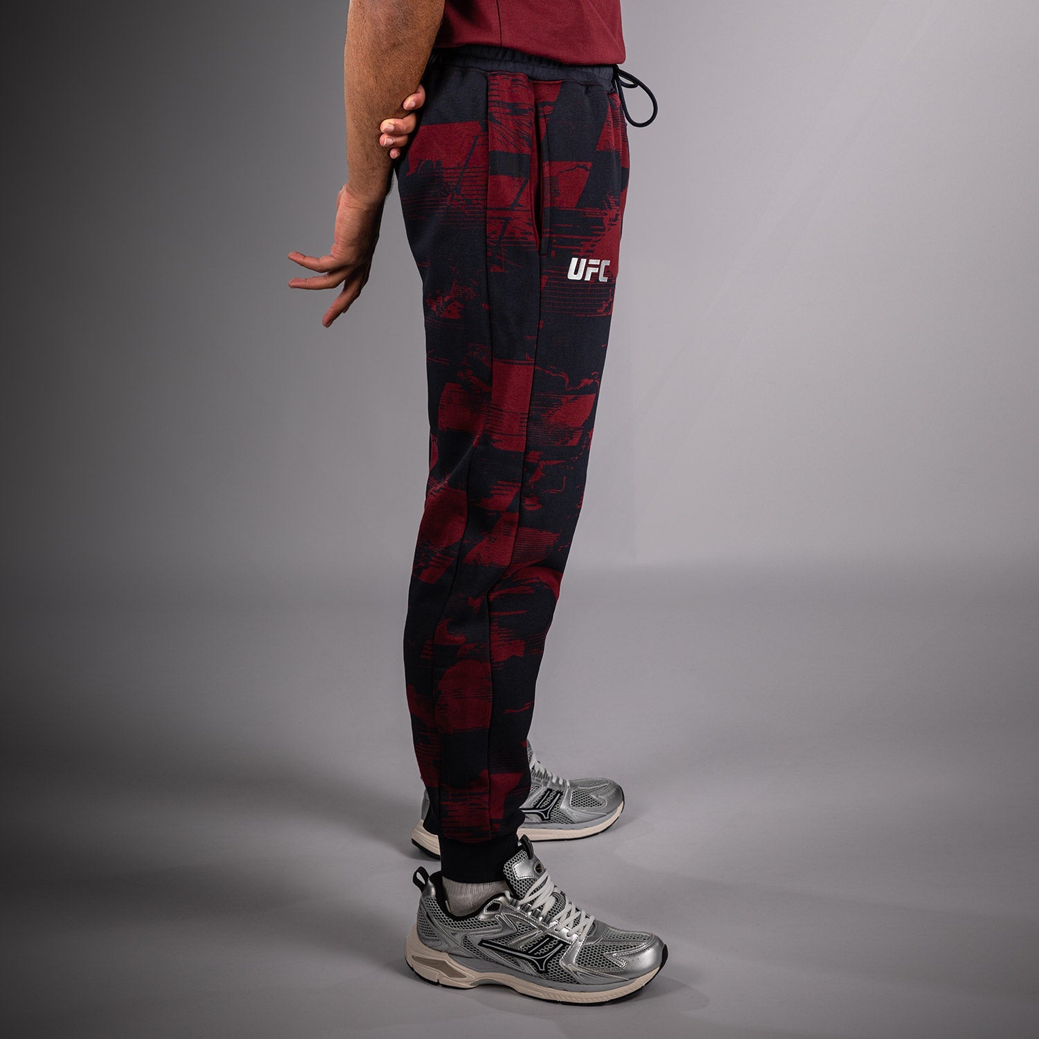 Men's UFC Zenith by Venum Burgundy Authentic Fight Week Pant  product-type_Jogging Pants Venum